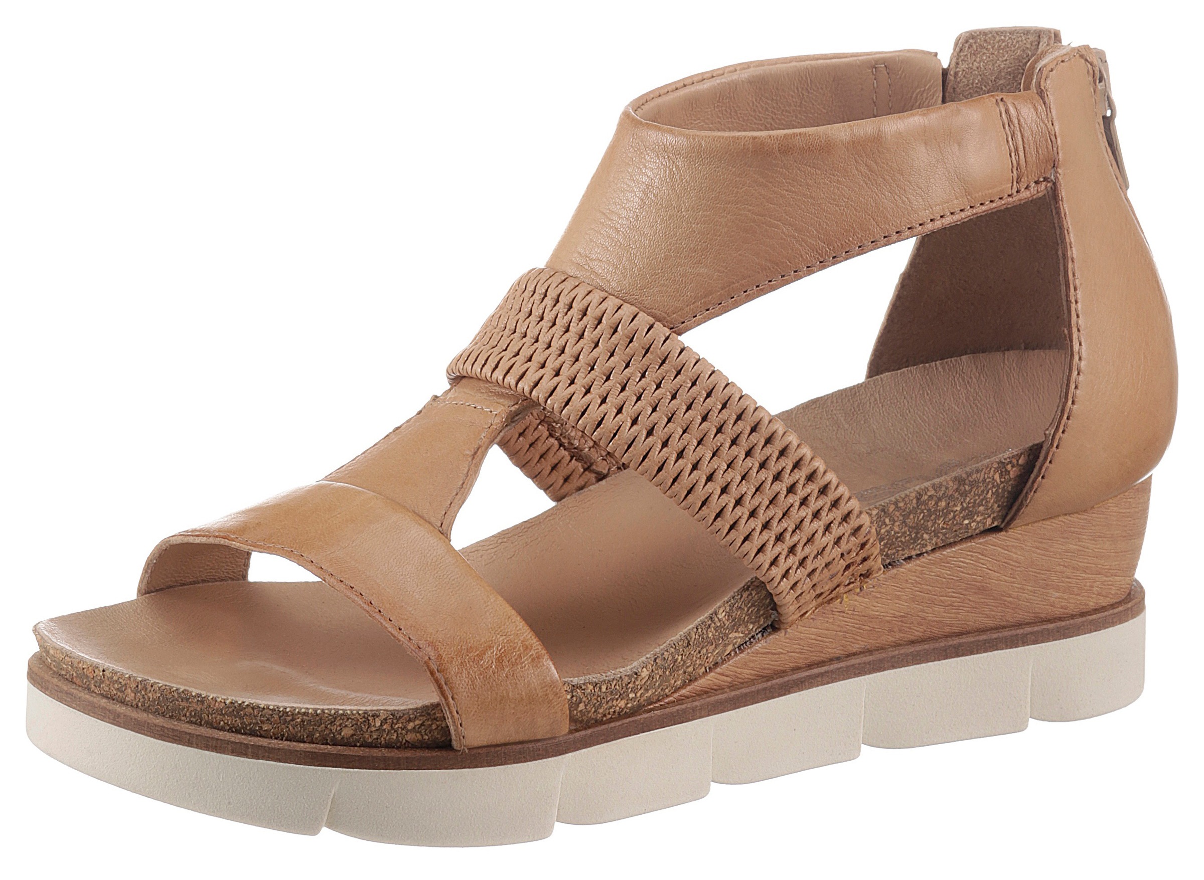 Image of Mjus Keilsandalette »TAPASITA«, mit perforiertem Einsatz bei Ackermann Versand Schweiz