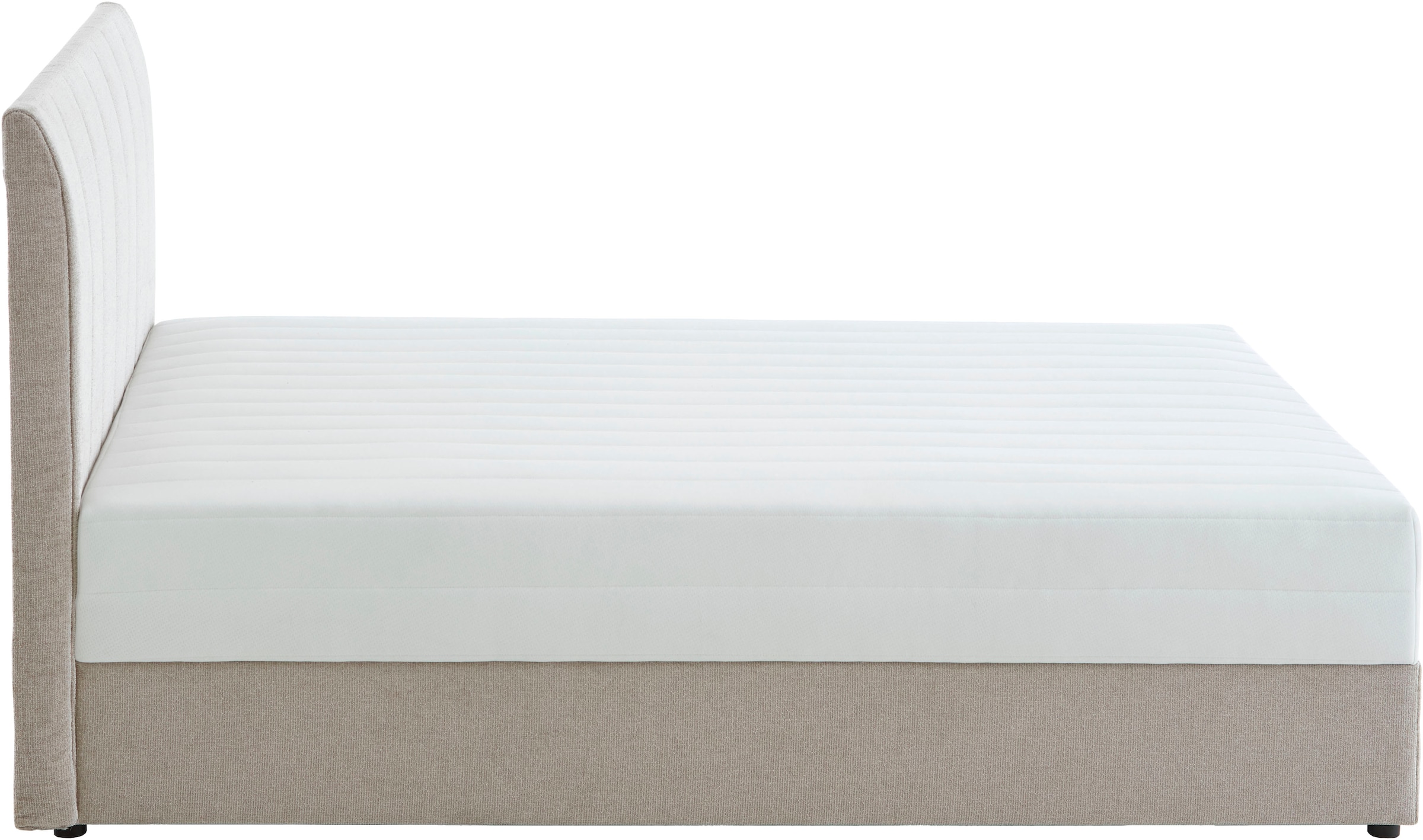 ATLANTIC home collection Lit de boxe »ALISIA« mit Taschenfederkern, Bettkasten und Kissenrolle im Originalbezug