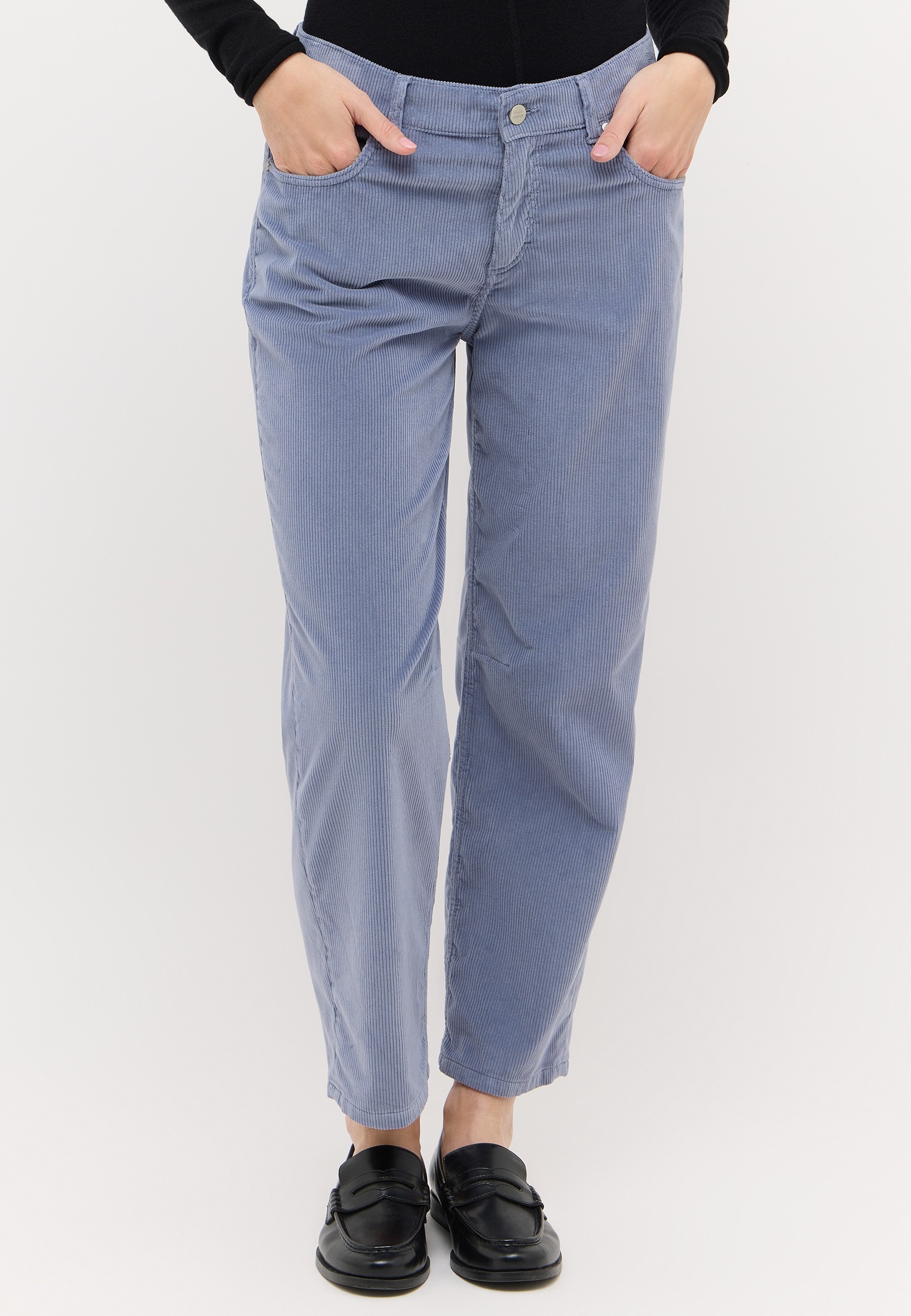 Image of ANGELS Cordhose "EVY" Relaxed Fit, moderne O-Shape Form
