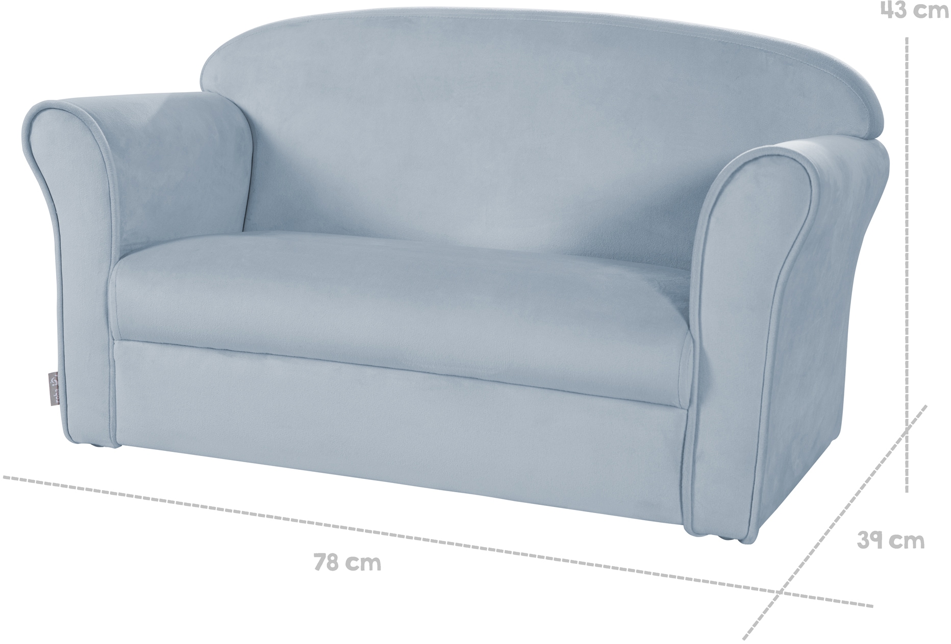 mit en ligne ✌ Armlehne Acheter »Lil Sofa«, Kindersofa roba®