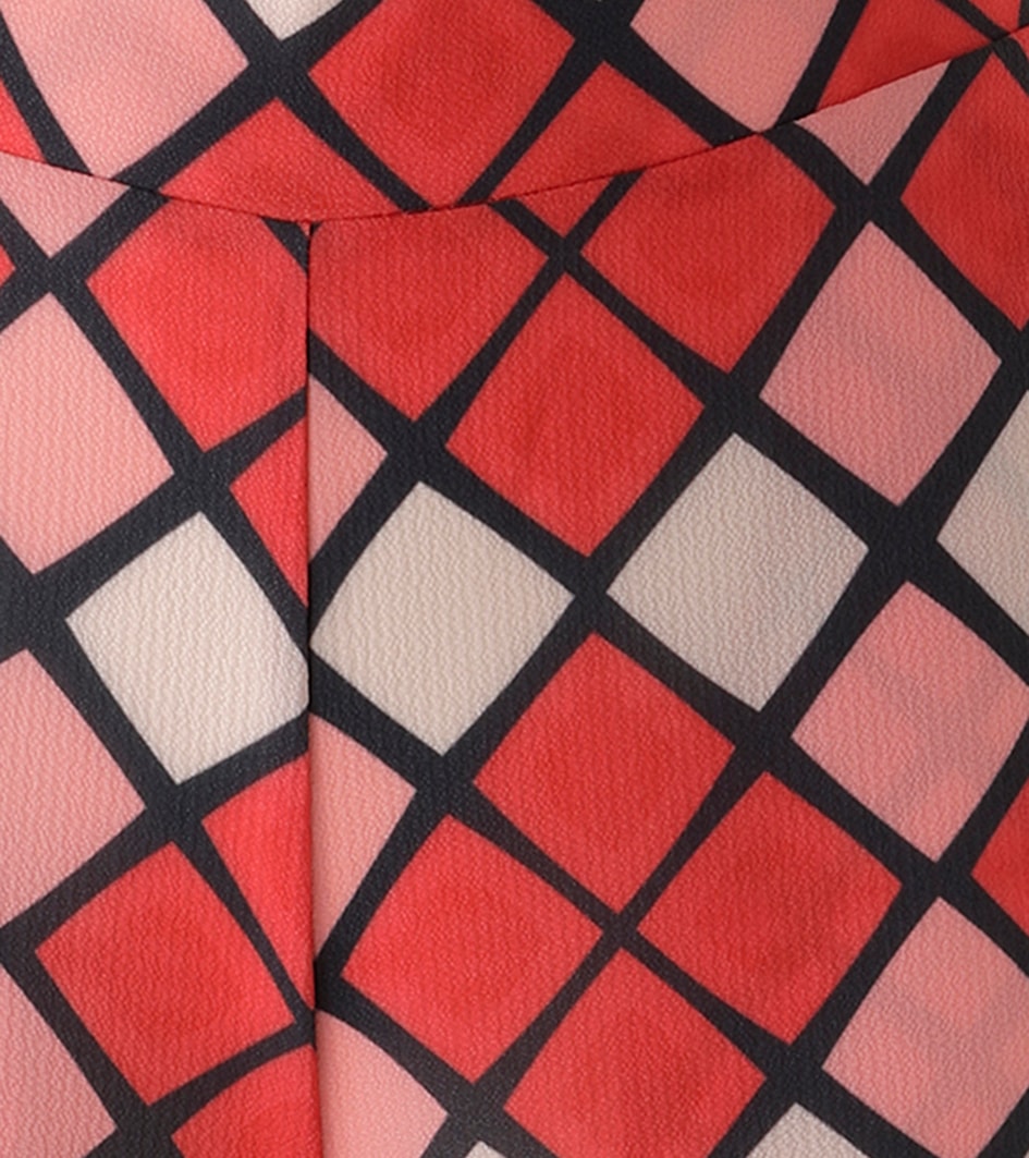 Aniston SELECTED Pantalon à enfiler  ausgefallener Rautenmusterung und Eingriffstaschen - NEUE KOLLEKTION