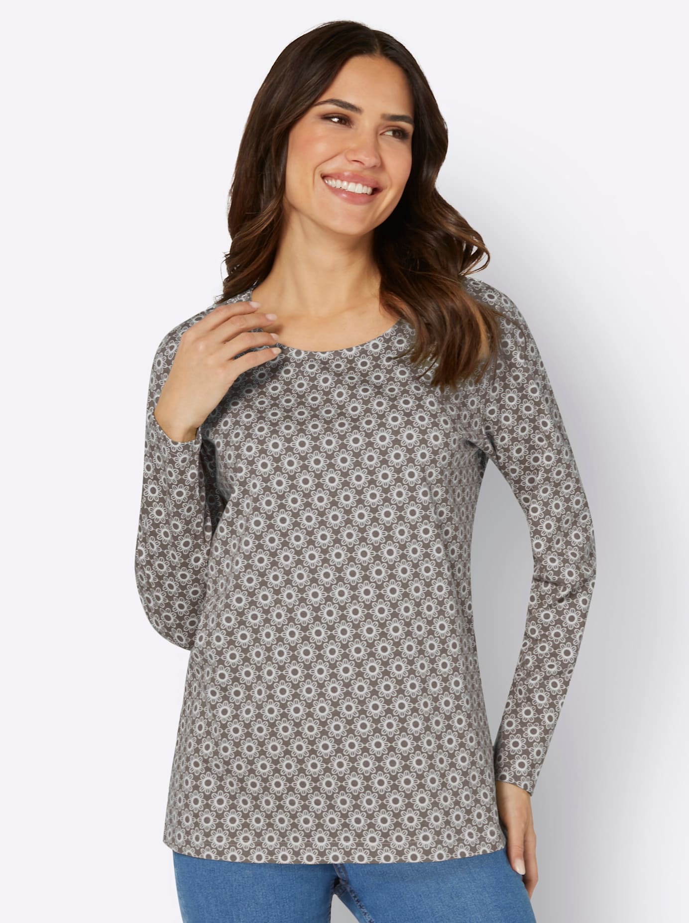 Classic Basics Langarmshirt »Langarm-Shirt«, (1 tlg.)