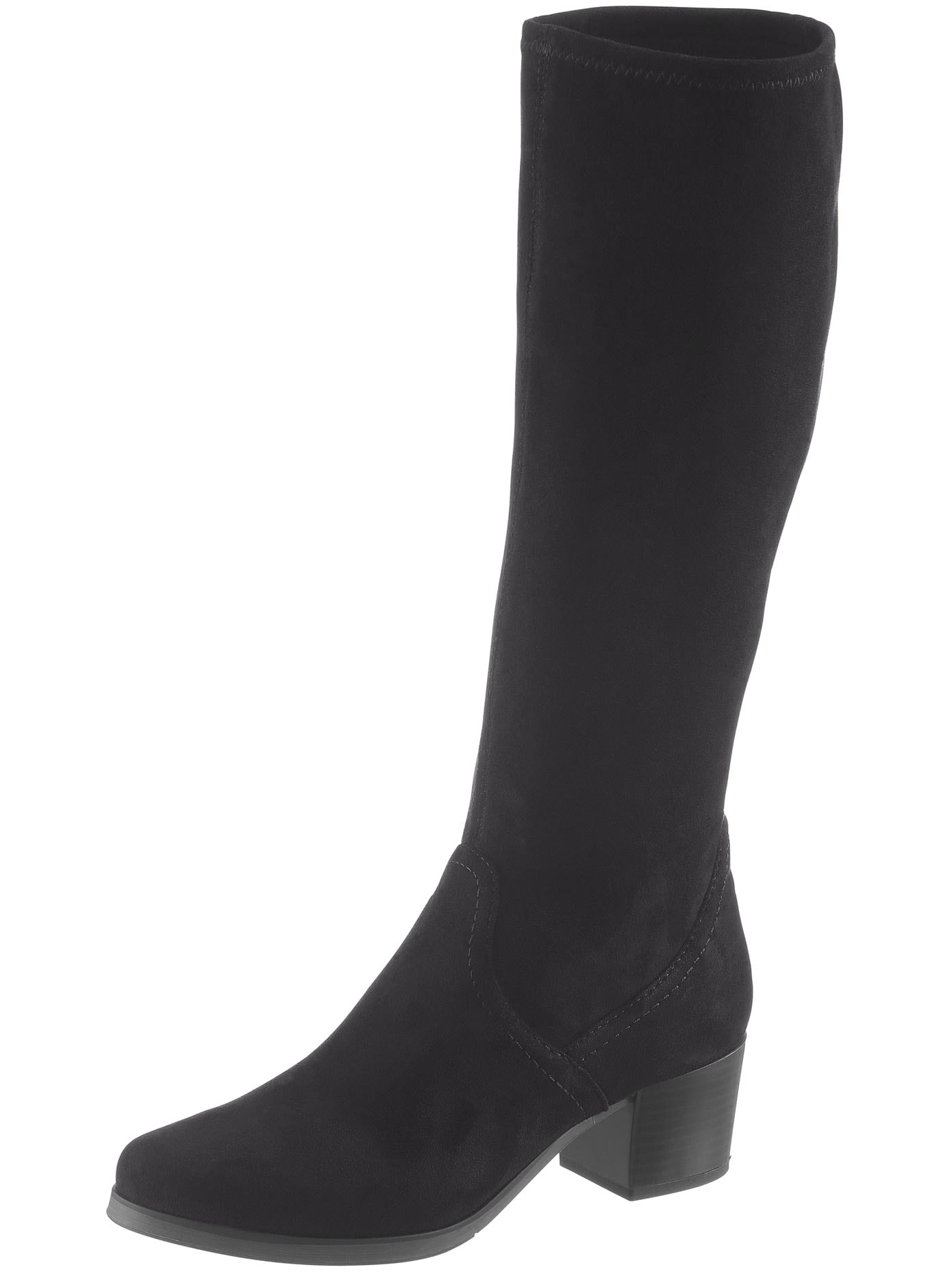 Casual Looks Stiefel mit Stretch-Schaft