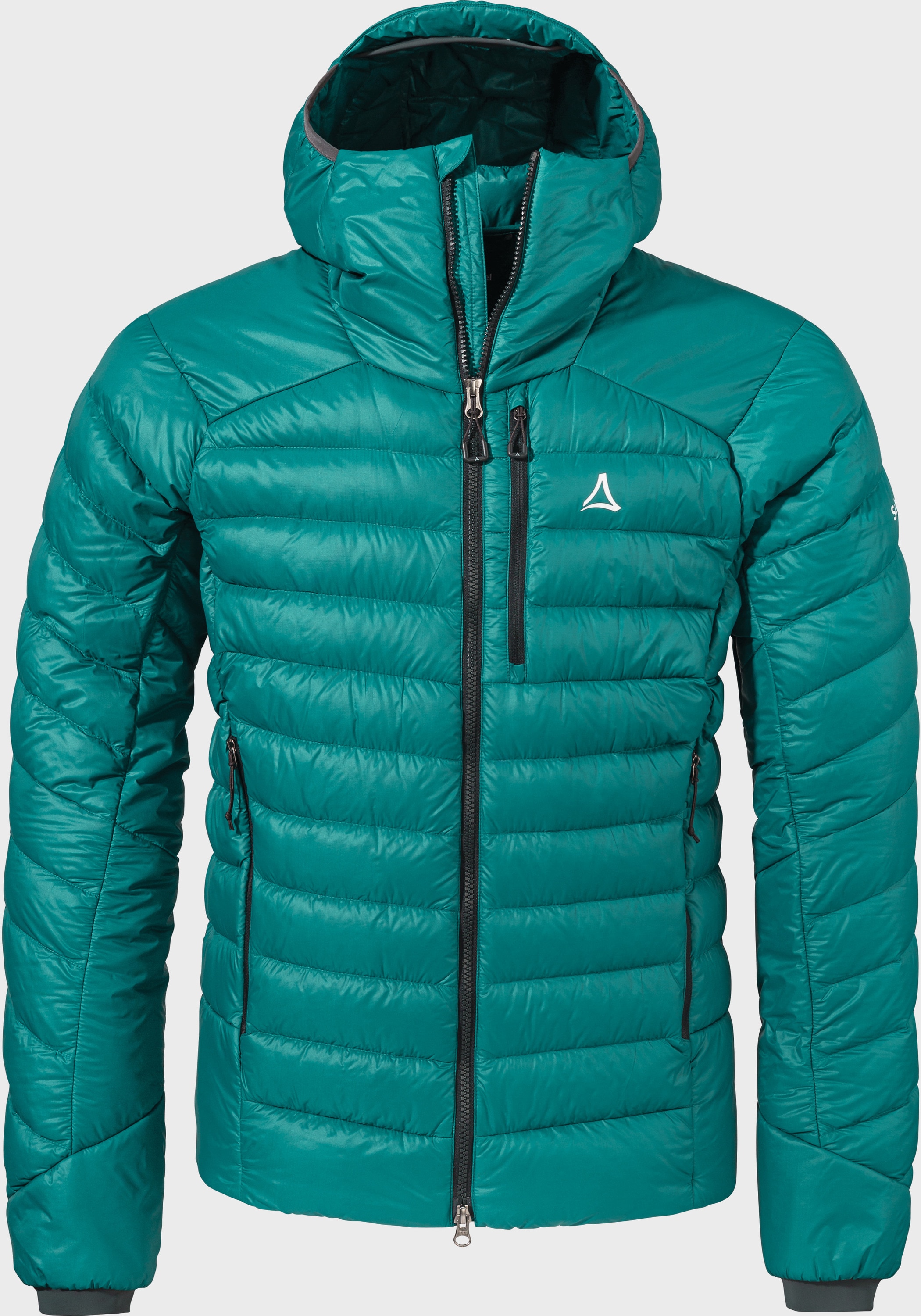 Outdoorjacke »Down Jacket Tschierval M«, mit Kapuze