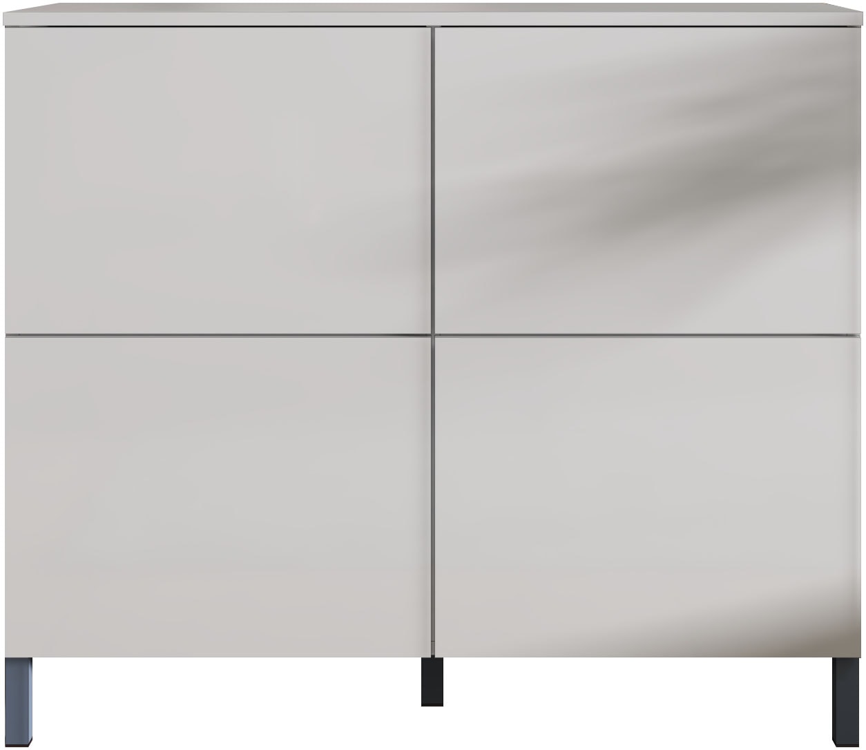 borchardt Möbel Kommode »Haama« Drucköffner (Push-To-Open), höhenverstellbarer Einlegeboden