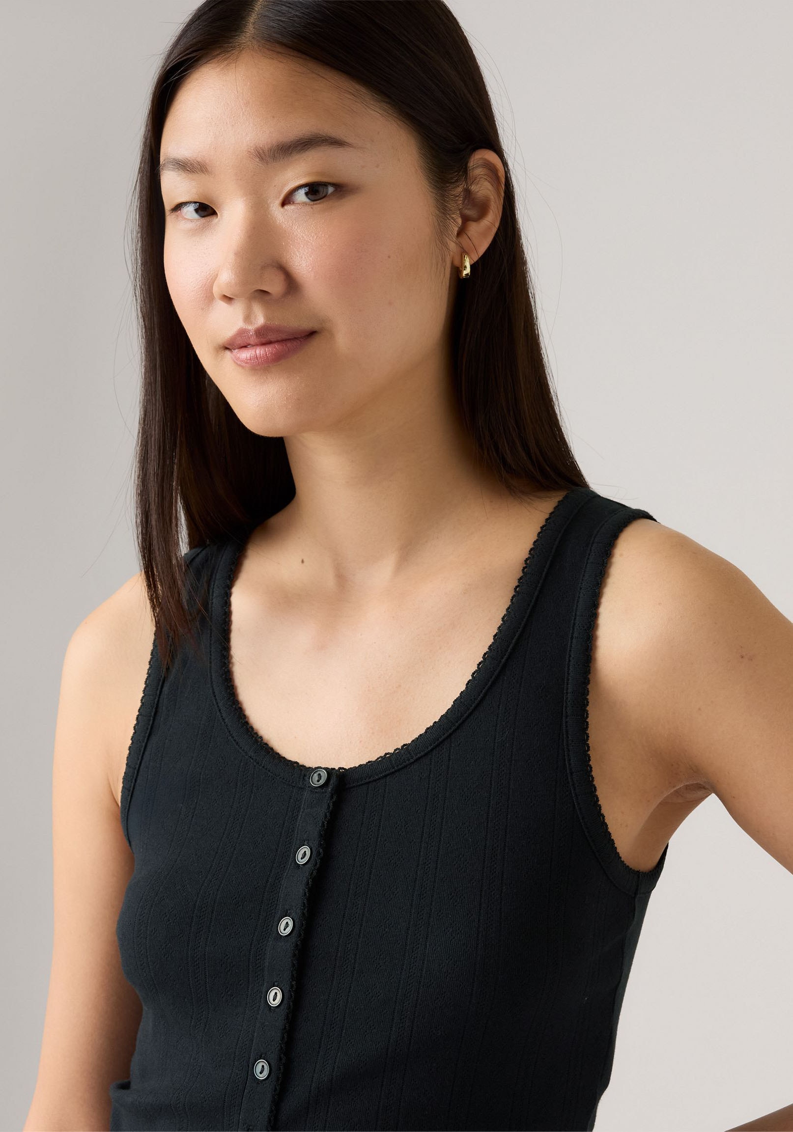 Levi's® Tanktop, mit Knopfleiste