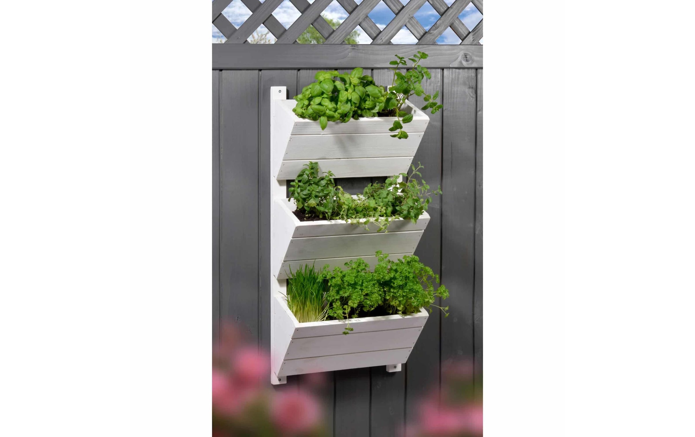 dobar Hochbeet »mit 3 Pflanzkästen«