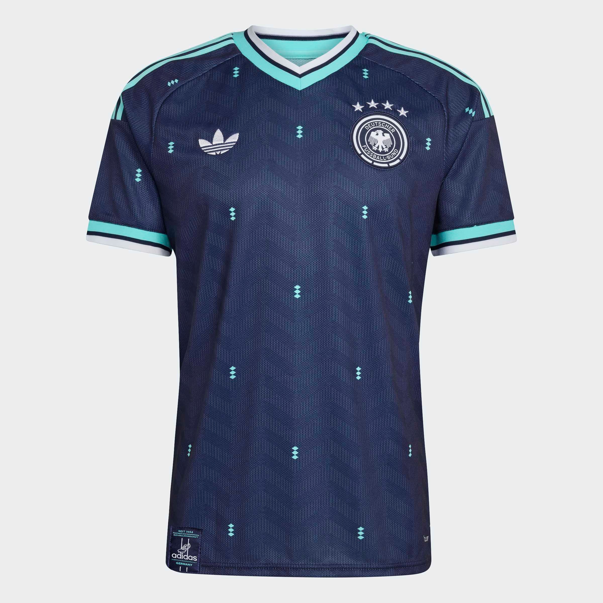adidas Performance Maillot de foot »DEUTSCHLAND 26 AUSWÄRTSTRIKOT« avec technologie Climacool®, col en V, ceinture côtelée