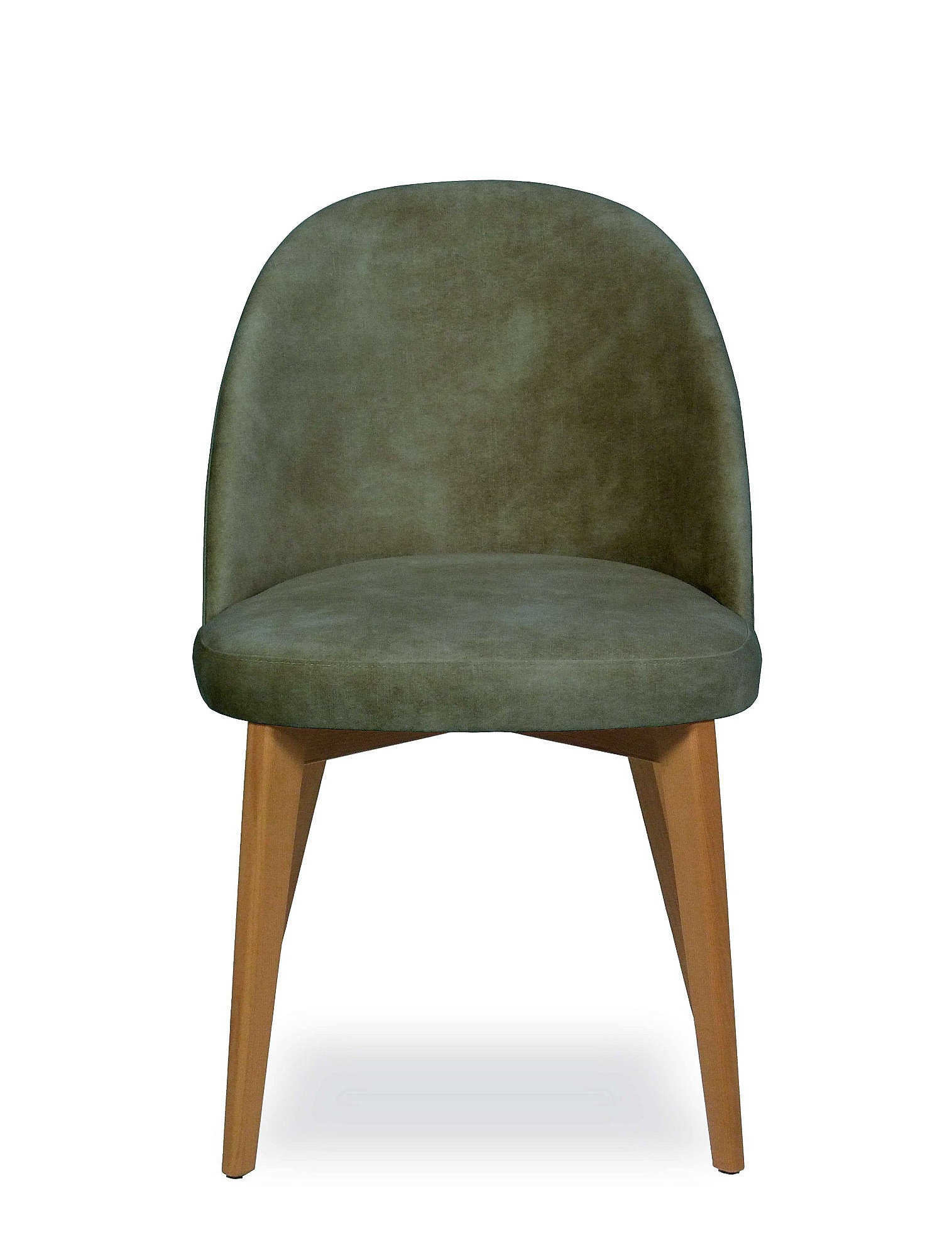 Home affaire Chaise à 4 pieds »NUVOLA Stuhl,Armstuhl,Made in Italy,Massivholz,Samt,24 Farbvarianten« () 1 cuisChaise de salle à manger, velours déperlant avec effet nuage