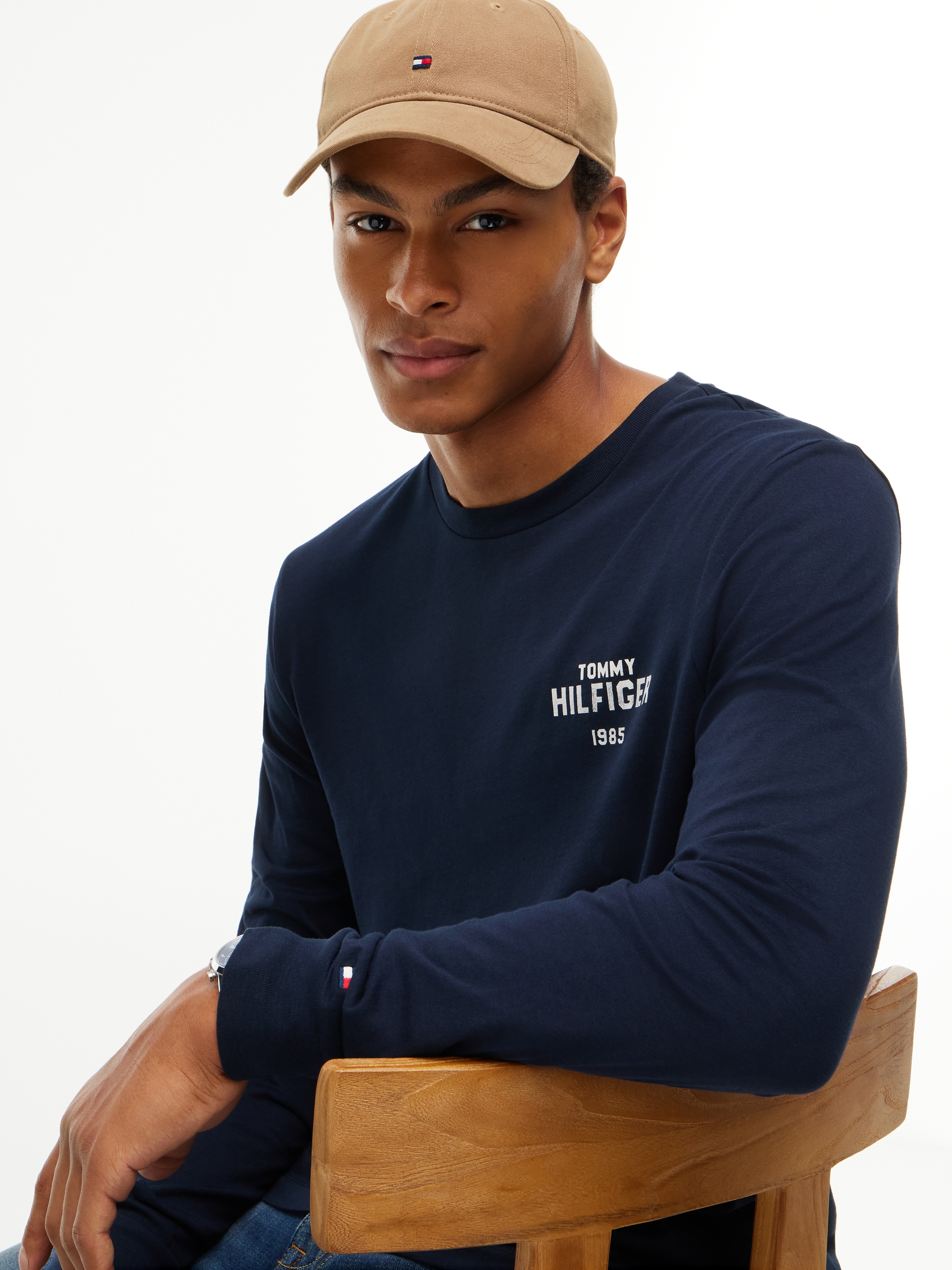 Tommy Hilfiger T-shirt à manches longues »HILFIGER 1985 GRAPHIC«