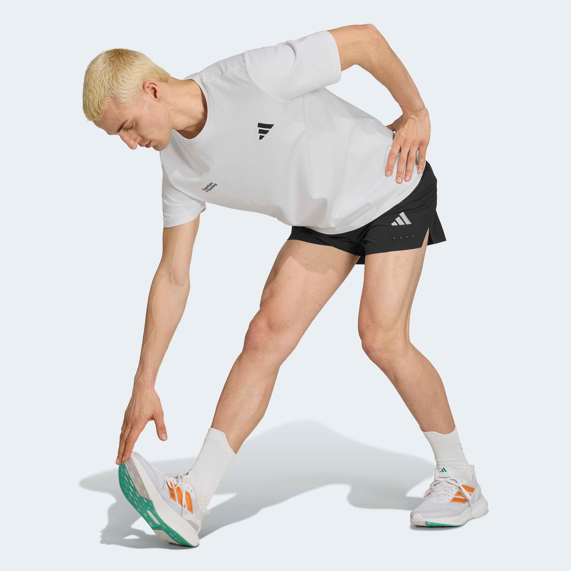 adidas Performance Laufshirt »RUN ESSENTIALS GRAFIK« aus Baumwolle, für Erwachsene