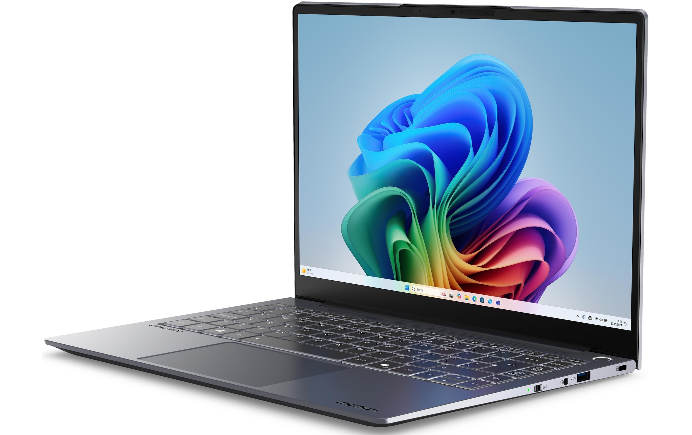 Medion® Ordinateur portable »SPRCHRGD 14 S2 (MD62722)« / 14 ″ Intel Core Ultra 7 Integrierte NPU (Neural Processing Unit)
