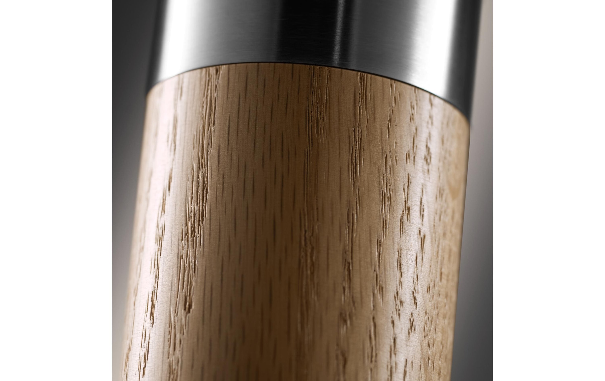 WMF Gewürzmühle »Nature Pro Edelstahl« Keramikmahlwerk, einstellbarer Mahlgrad, Aromaschutzdeckel, Holz
