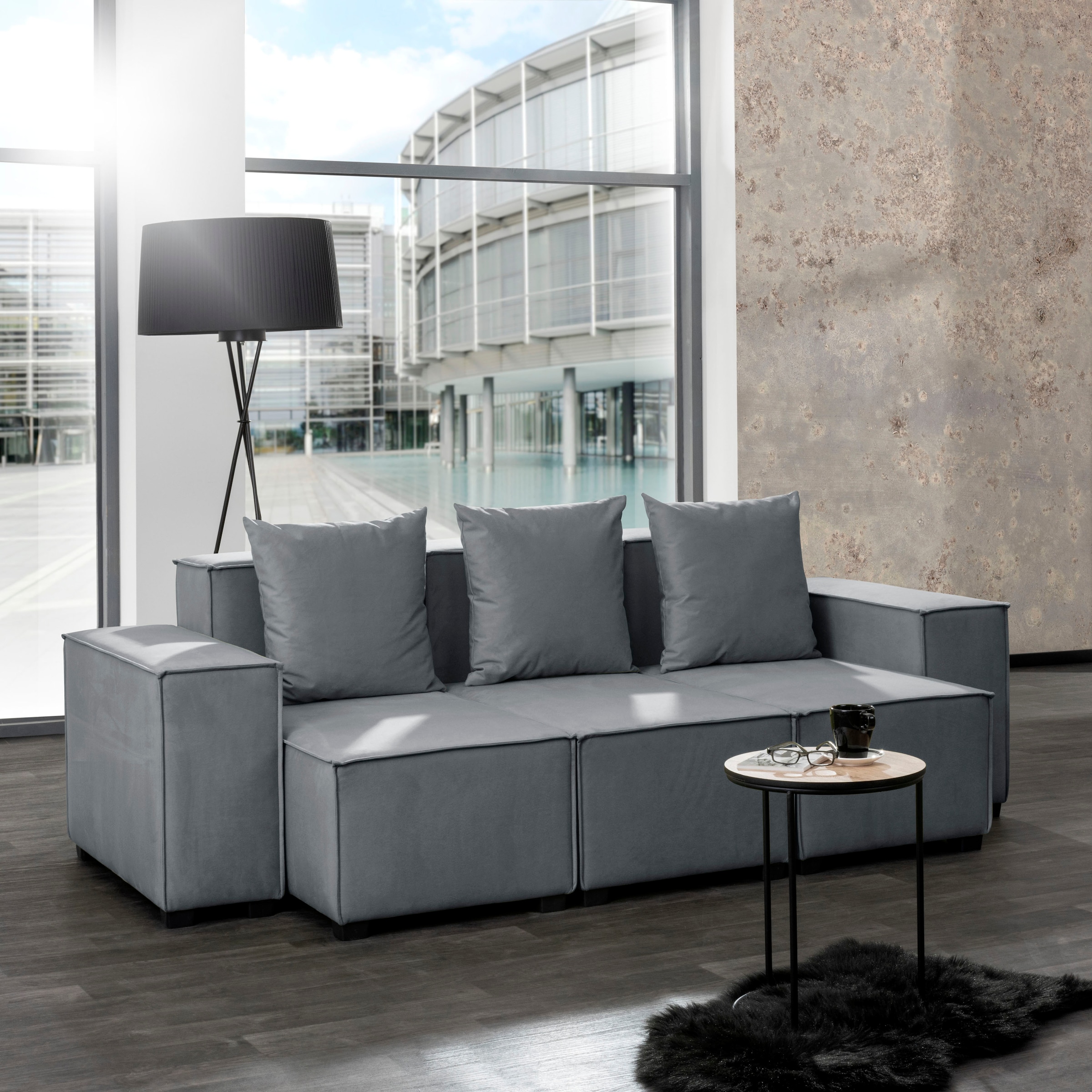 Wohnlandschaft »MOVE«, (Set), Sofa-Set 02 aus 8 Sitz-Elementen, inklusive 3...