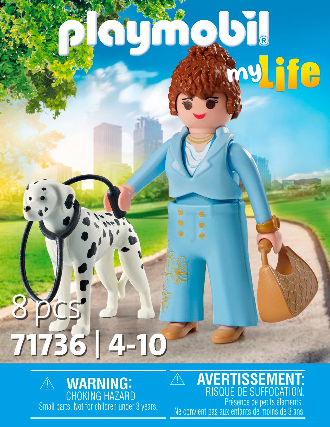 Playmobil® Konstruktions-Spielset »Managerin mit Dalmatiner (71736), Playmobil My Life«