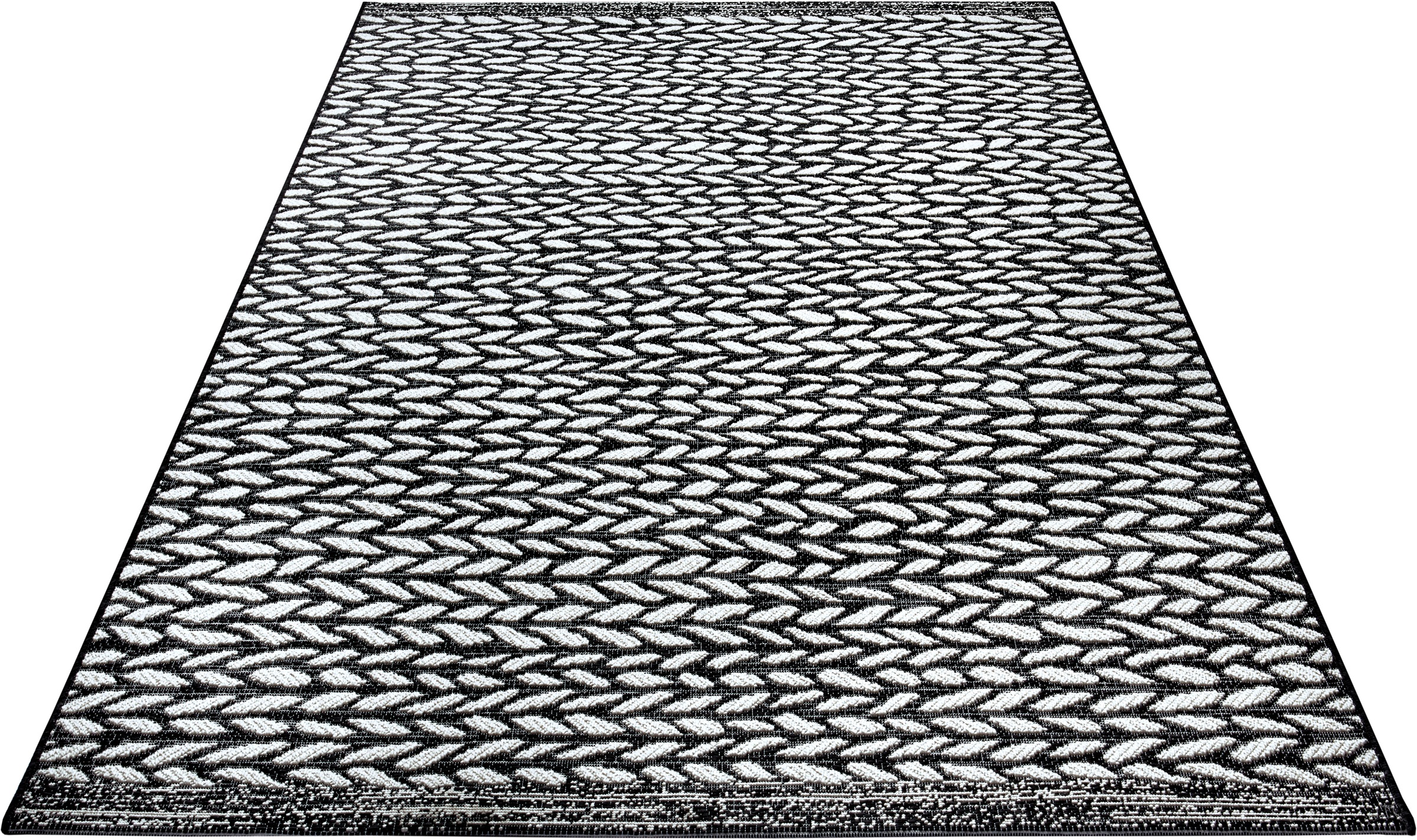 Image of freundin Home Collection Designteppich »Pangala«, rechteckig, 4 mm Höhe, Flachgewebe In und Outdoor geeignet, Makramee Optik, Balkon, Terrasse, Garten, Wohnzimmer, Robust, Pflegeleicht bei Ackermann Versand Schweiz