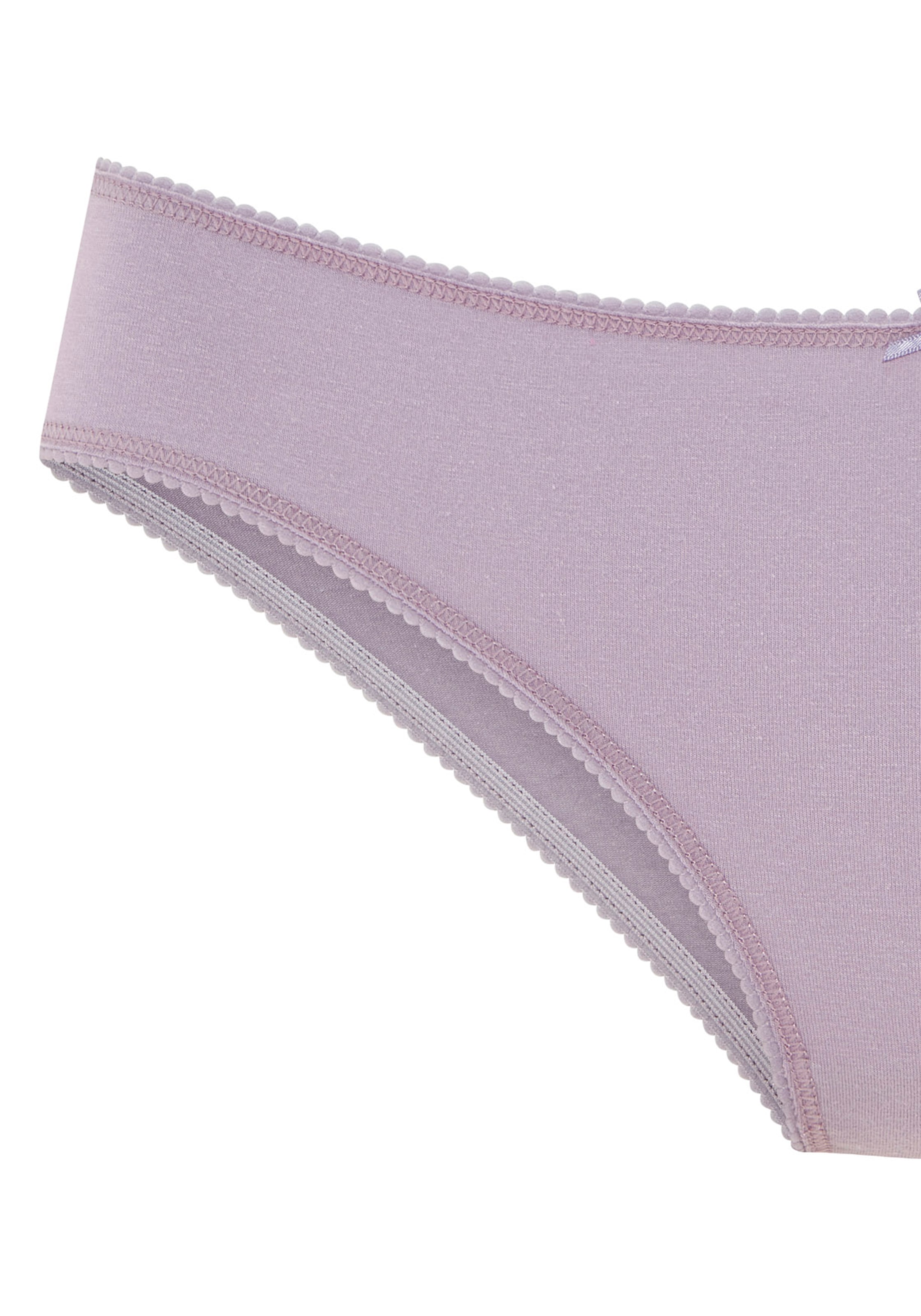 Vivance Jazz-Pants Slips mit kleiner Häkelkante, weiche Baumwollmischung
