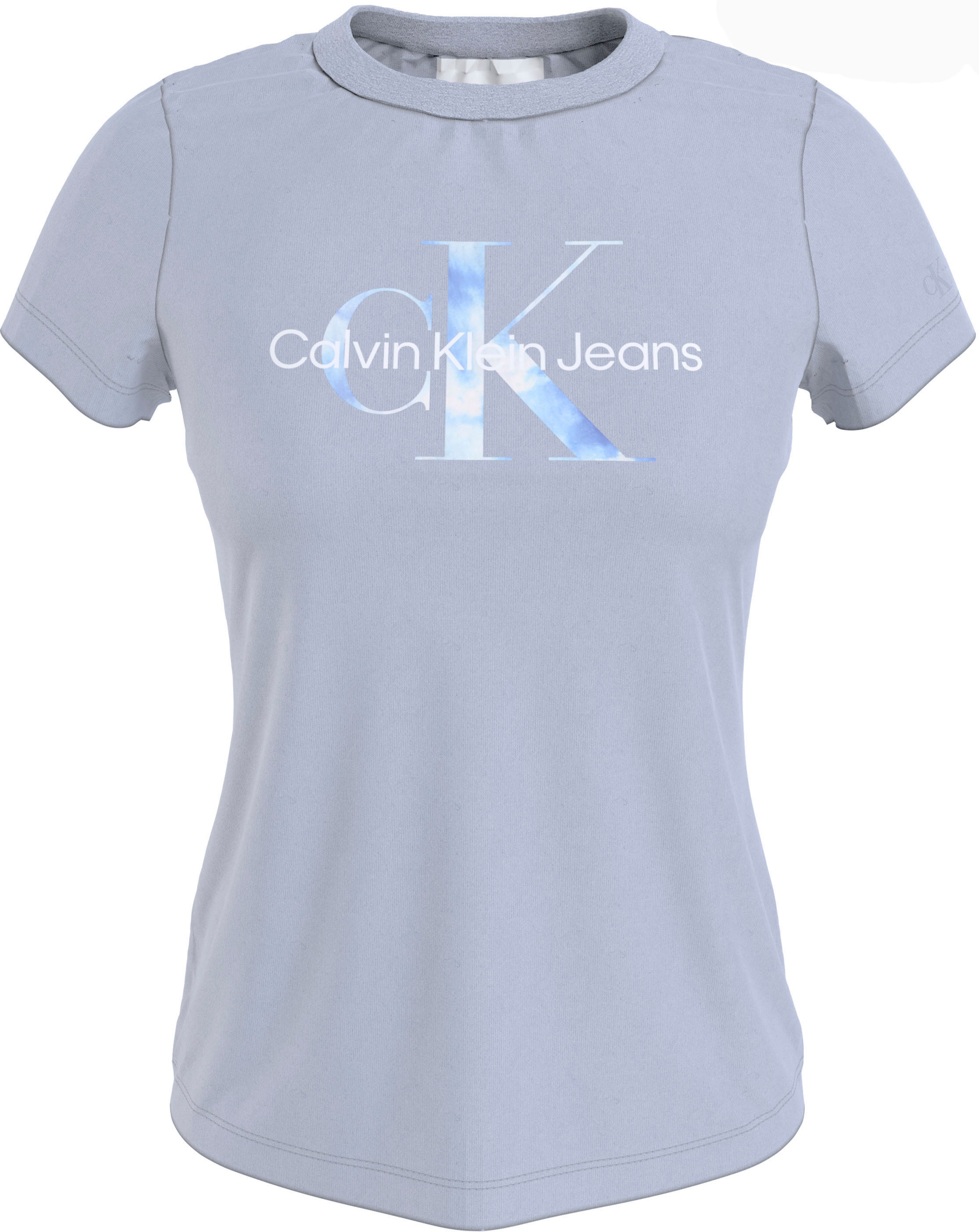 Image of Calvin Klein Jeans Plus Kurzarmshirt »PLUS AQUA PRINT MONOGRAM TEE«, mit Calvin Klein Jeans Logo-Print bei Ackermann Versand Schweiz
