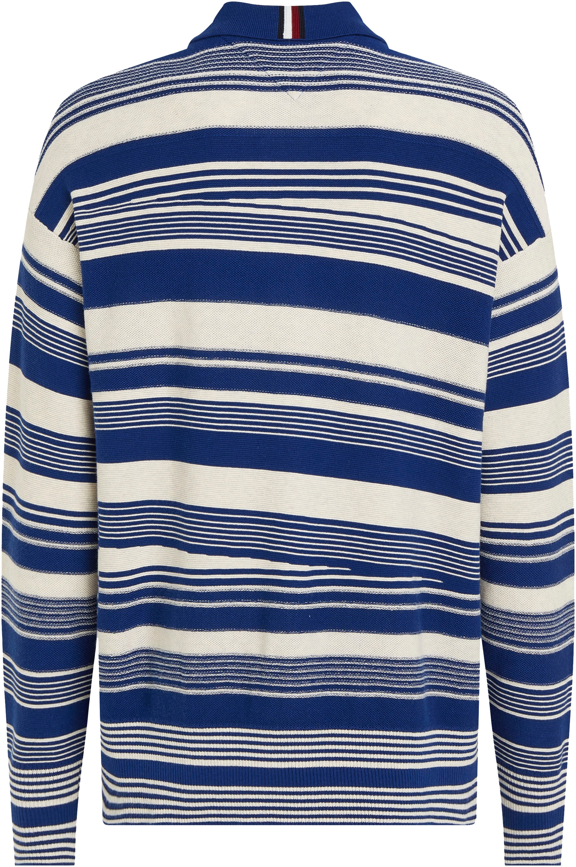 Tommy Hilfiger Polokragenpullover »CRAFTED STRIPE LS POLO«