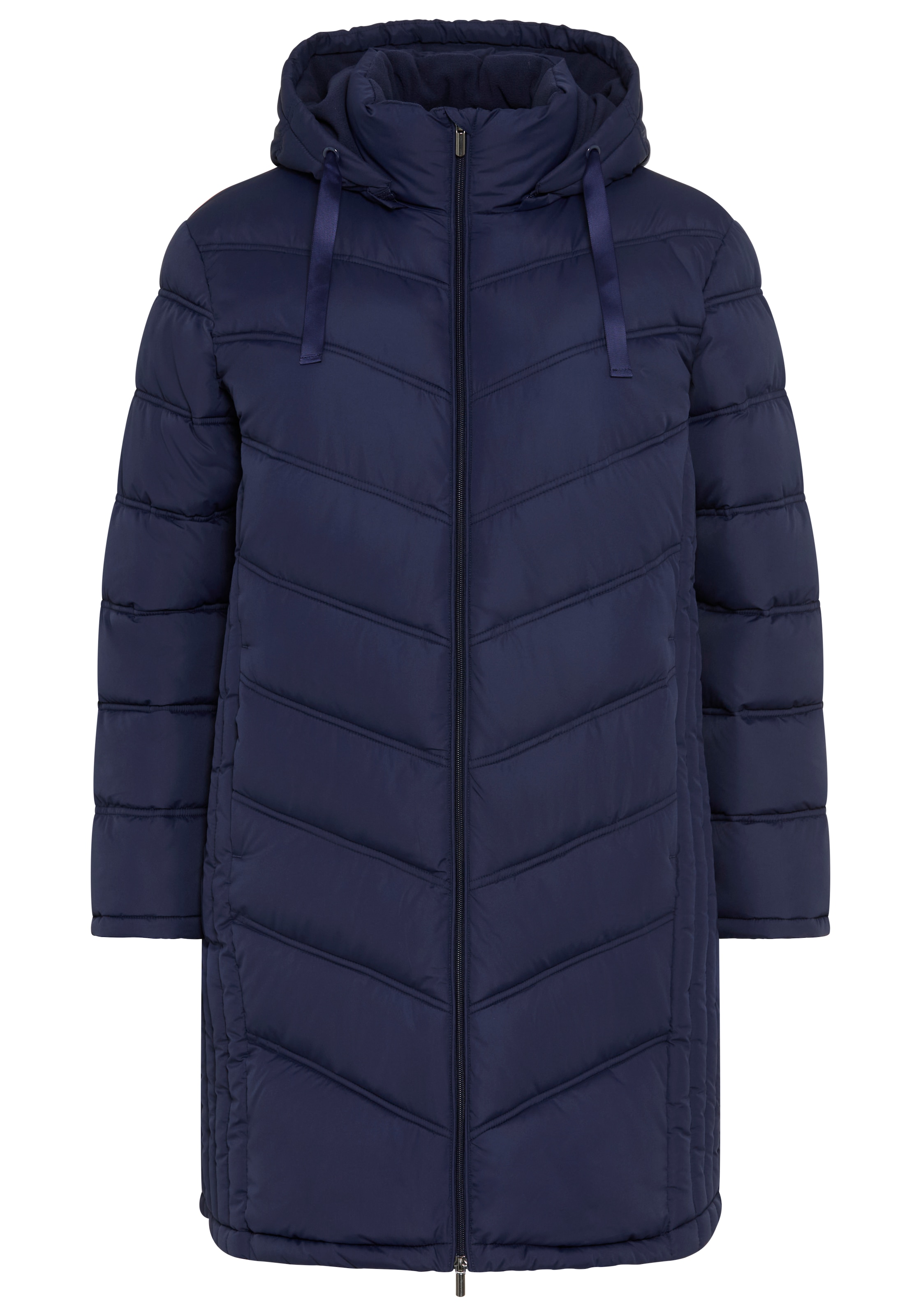 Laura Scott CURVE Manteau matelassé »Grosse Grössen« avec capuche amovible et empiècements latéraux