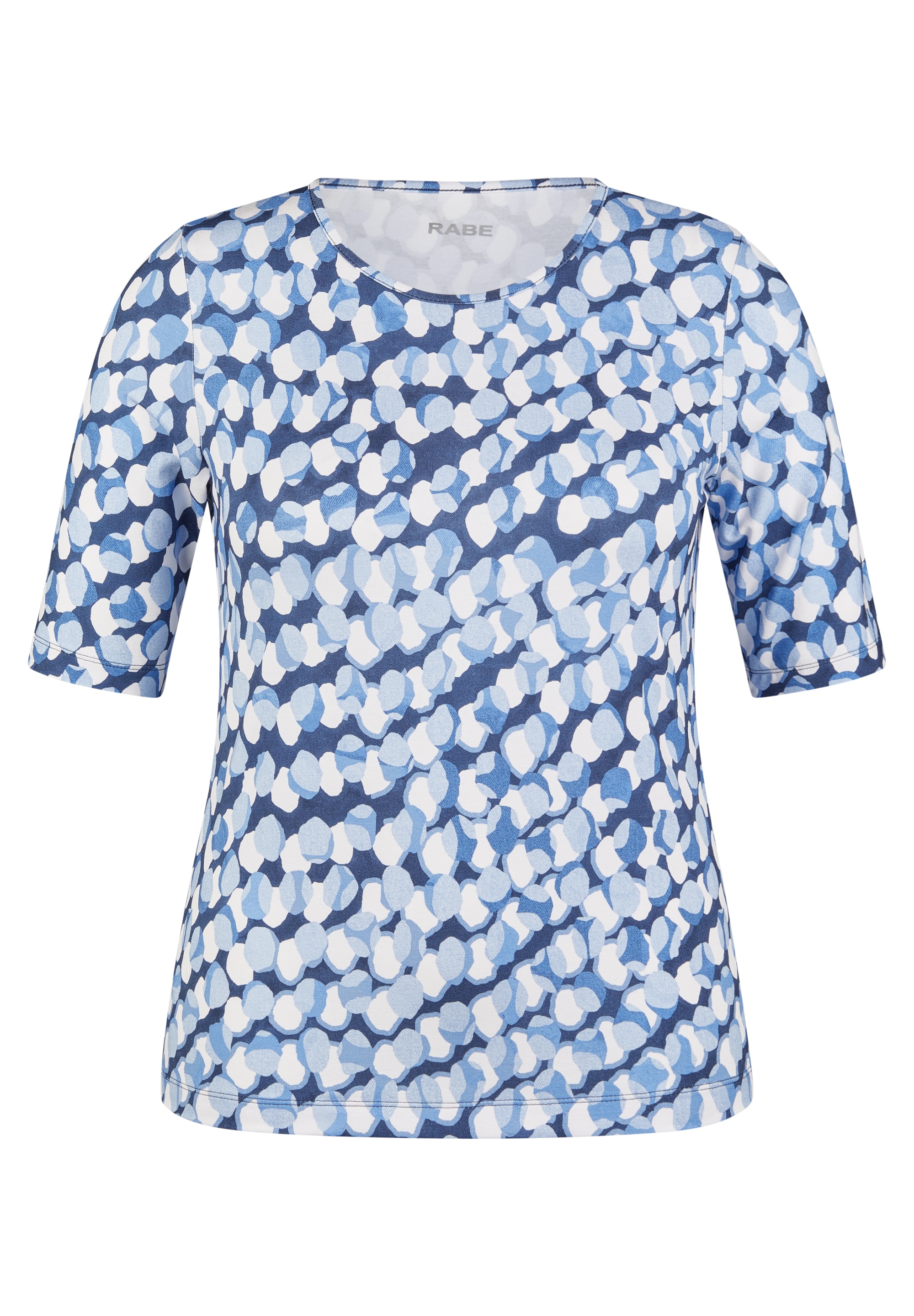 Rabe T-Shirt, mit All-Over Print
