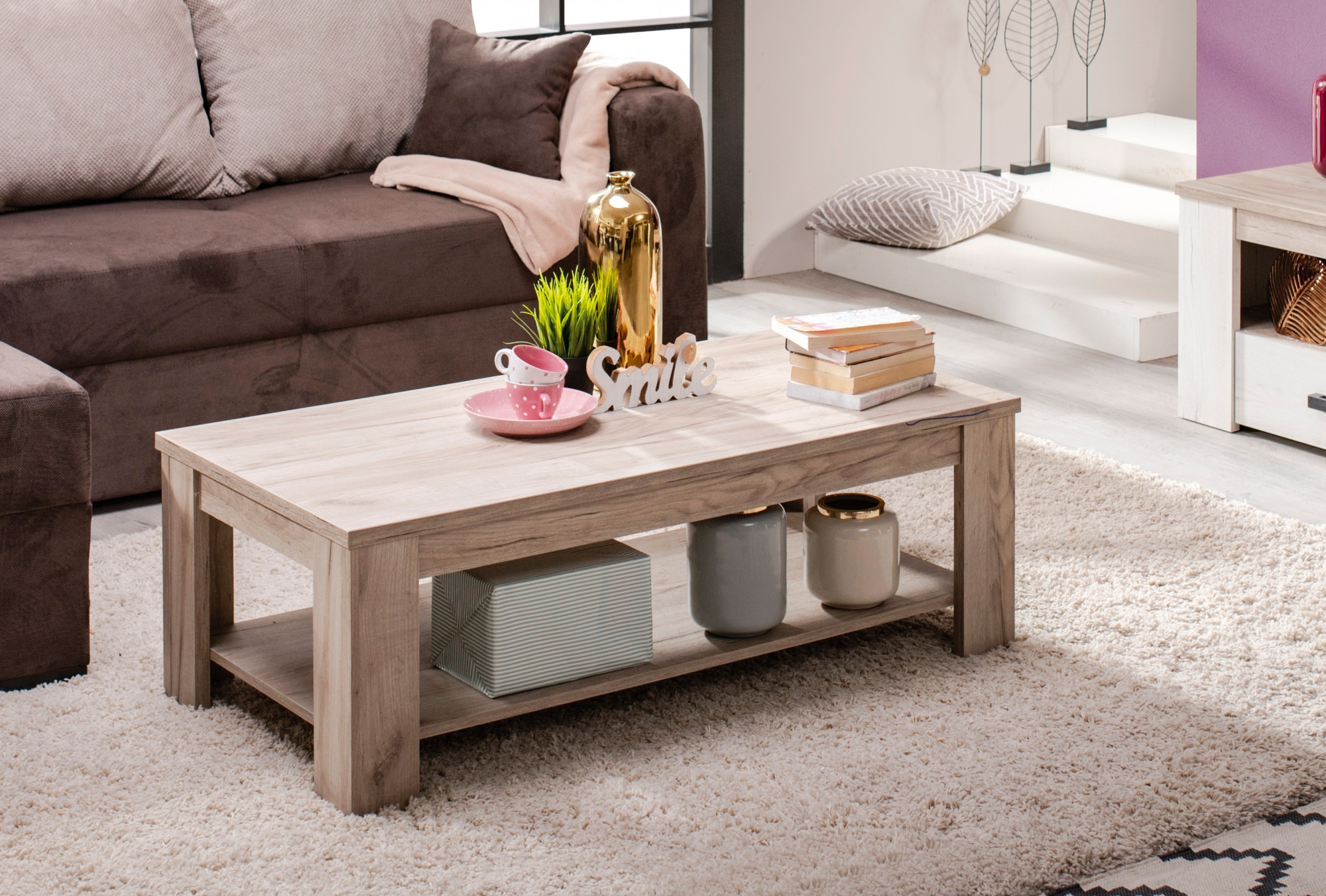 Home affaire Couchtisch »Oscar CT« mit Ablageboden