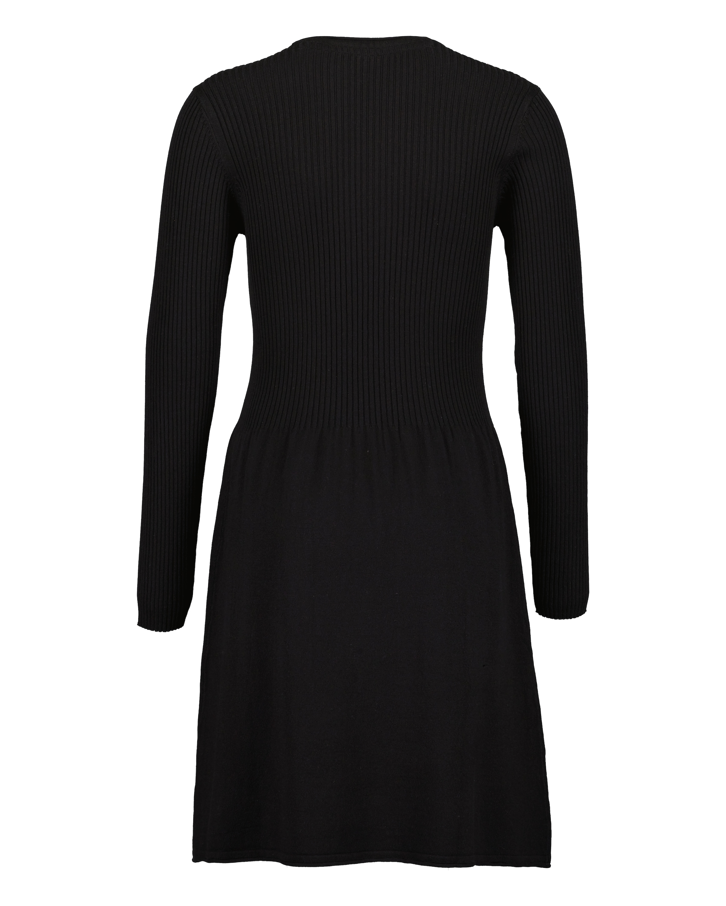 Blue Seven Strickkleid, in tollem Rippstrick mit hohem Viskoseanteil