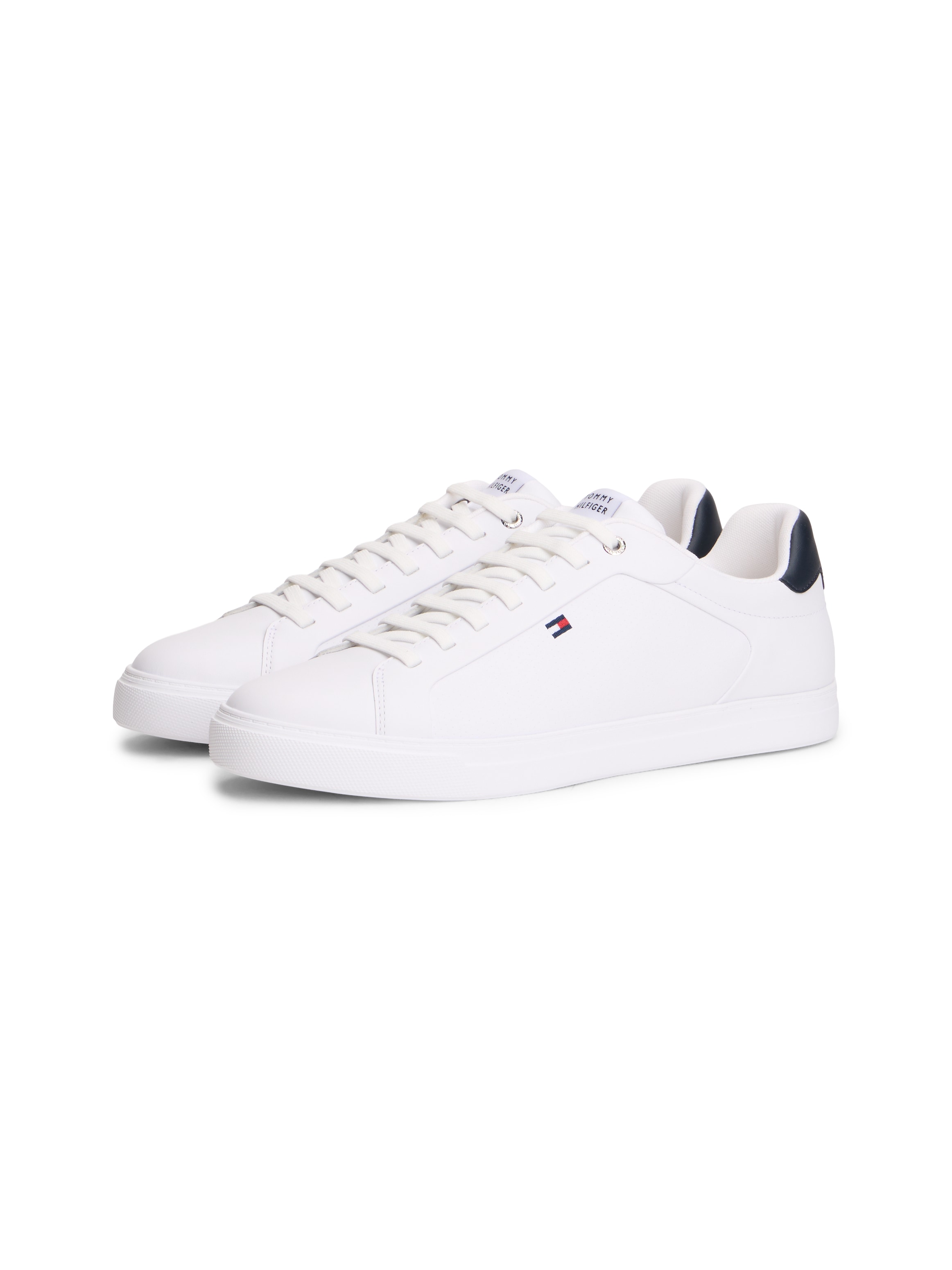 Tommy Hilfiger Sneakers »ICON COURT LIGHT LEATHER«  Chaussure de loisirs, chaussure basse, chaussure à lacets avec coutures discrètes