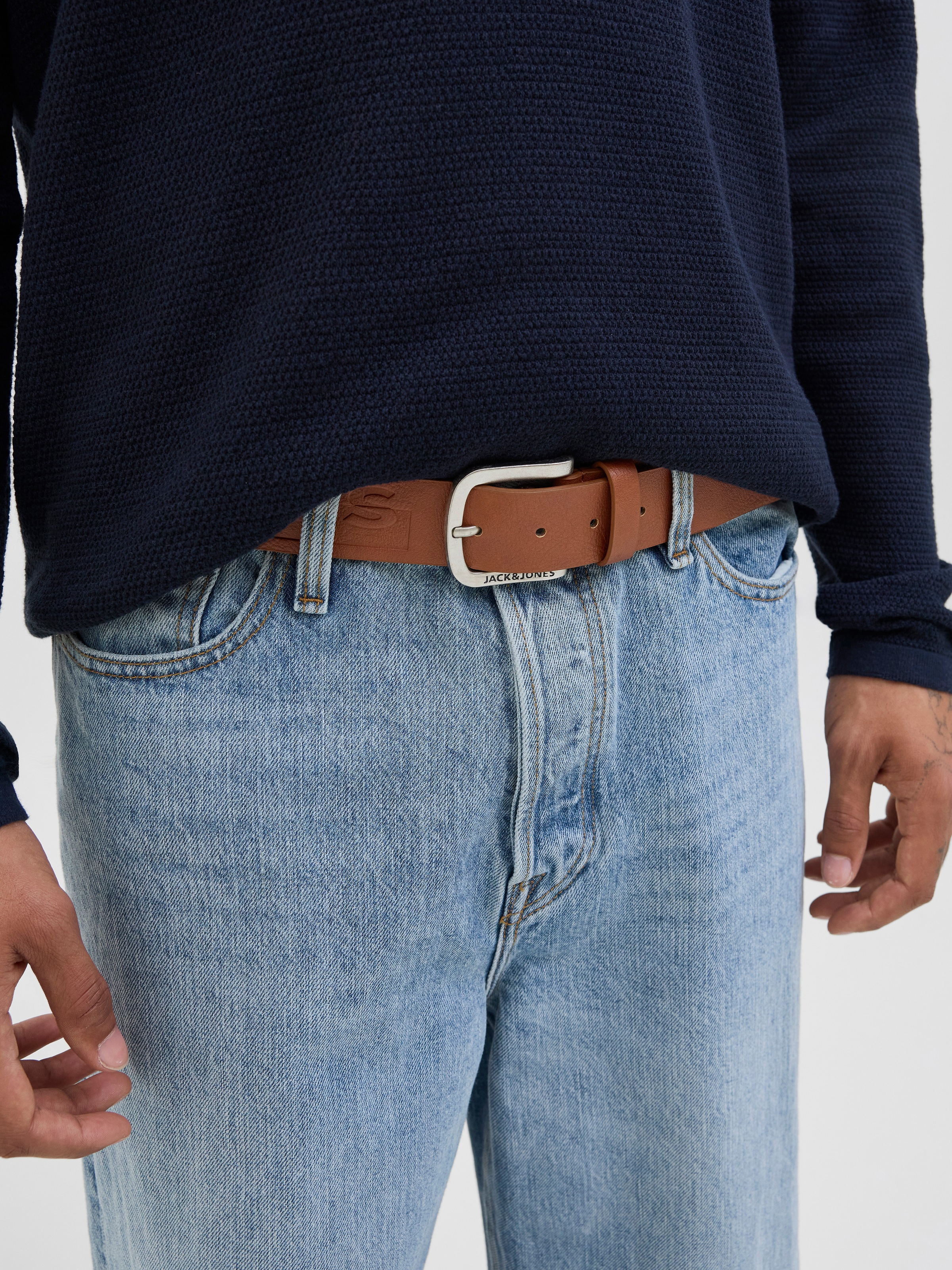 Jack & Jones Ledergürtel »JACHARRY BELT NOOS«