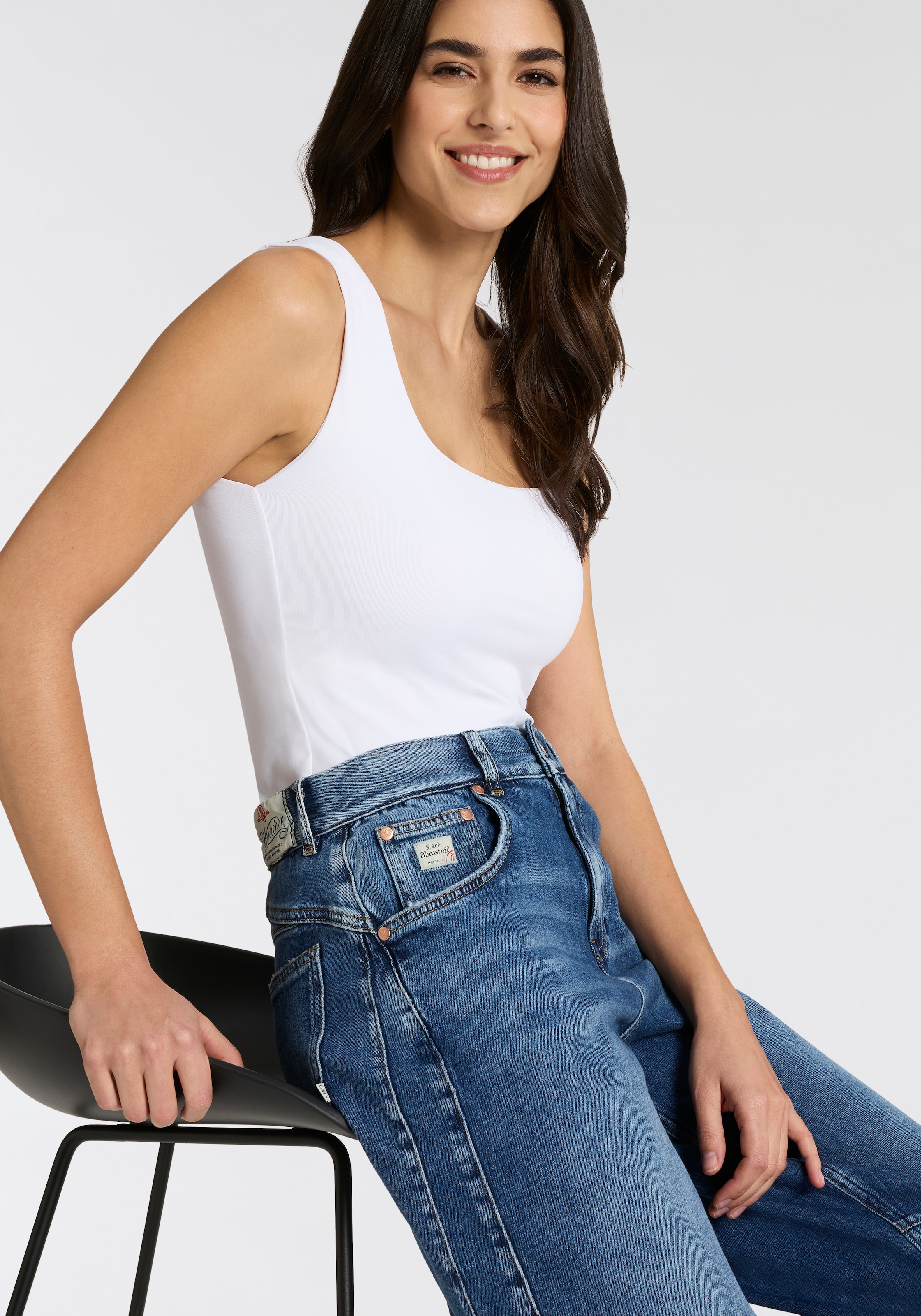 Herrlicher Jeans à 5 poches »Barrow Denim Stretch« im Barrel Fit