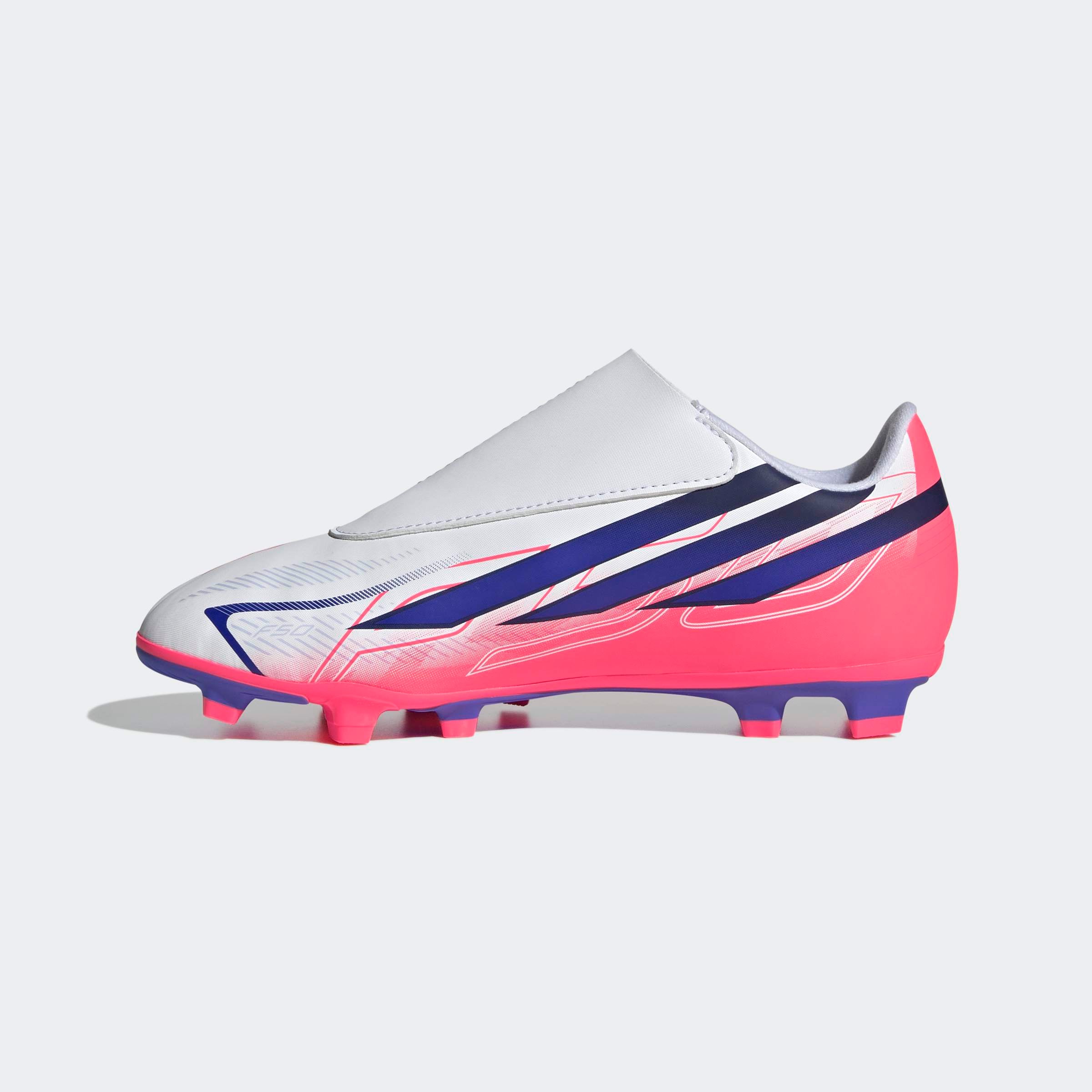 adidas Performance Chaussure de football »F50 HYPERFAST CLUB KIDS , KLETTVERSCHLUSS, FESTE BÖDEN/MULTI GROUND«  adapté à de nombreux types de sols, pour adolescents et enfants