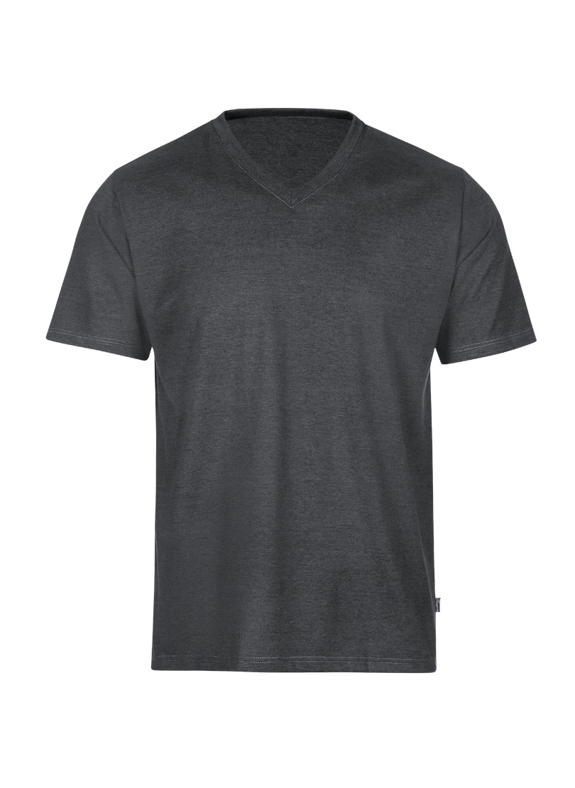 ♕ Trigema T-Shirt »TRIGEMA V-Shirt auf DELUXE versandkostenfrei Baumwolle«