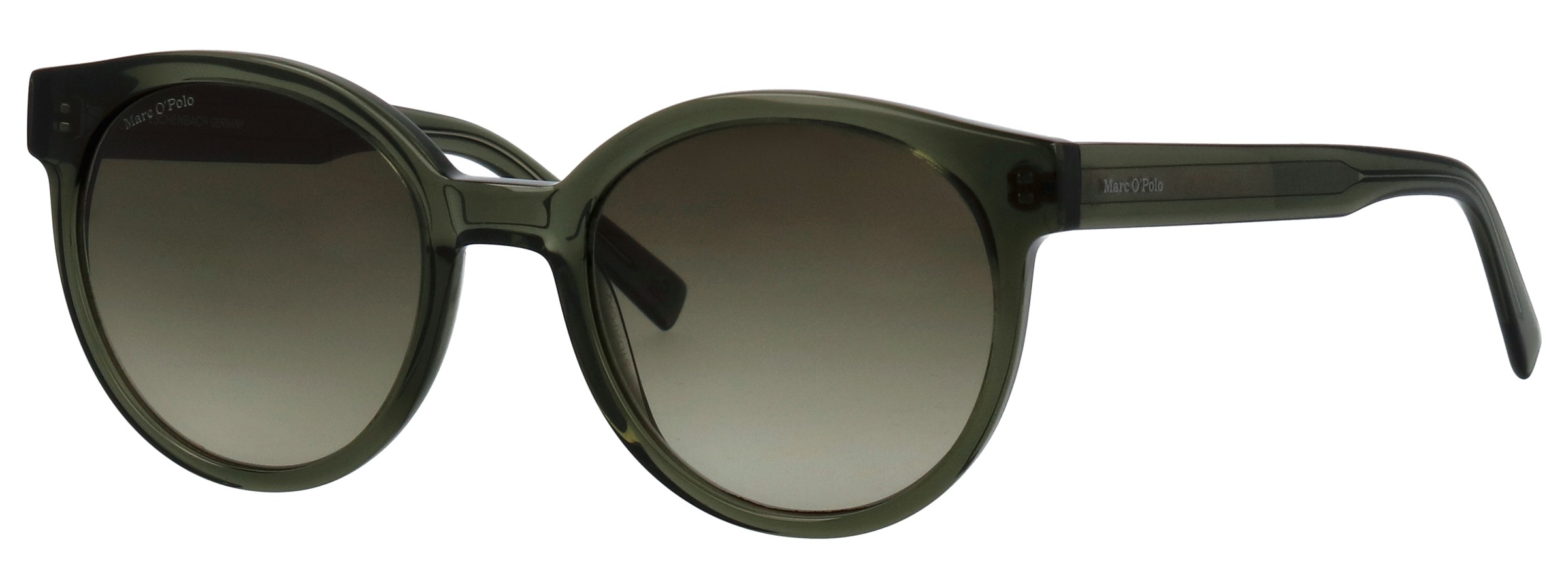 Image of Marc OPolo Sonnenbrille "Modell 506234" Form Panto, Logoschriftzug auf Bügel, Kunststofffassung