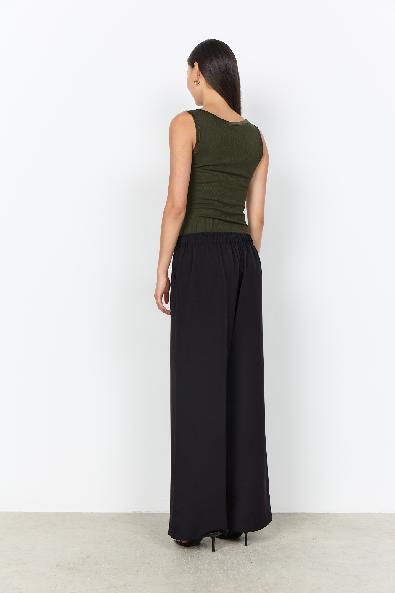 soyaconcept Pantalon à enfiler »SC-ANN 5-C«  Materialmix