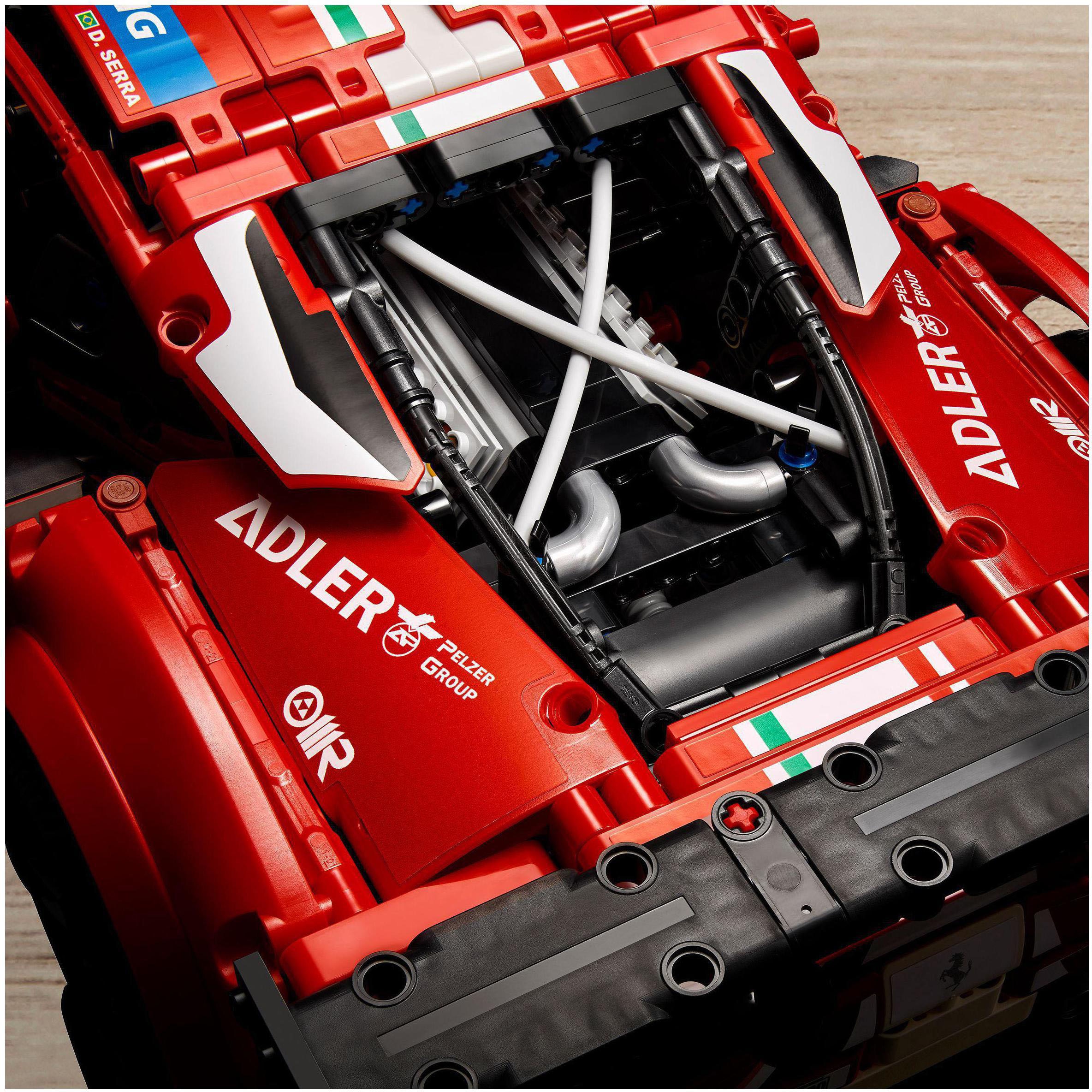 LEGO® Konstruktionsspielsteine »Ferrari 488 GTE “AF Corse #51” (42125), LEGO® Technic«, (1682 St.), Made in Europe