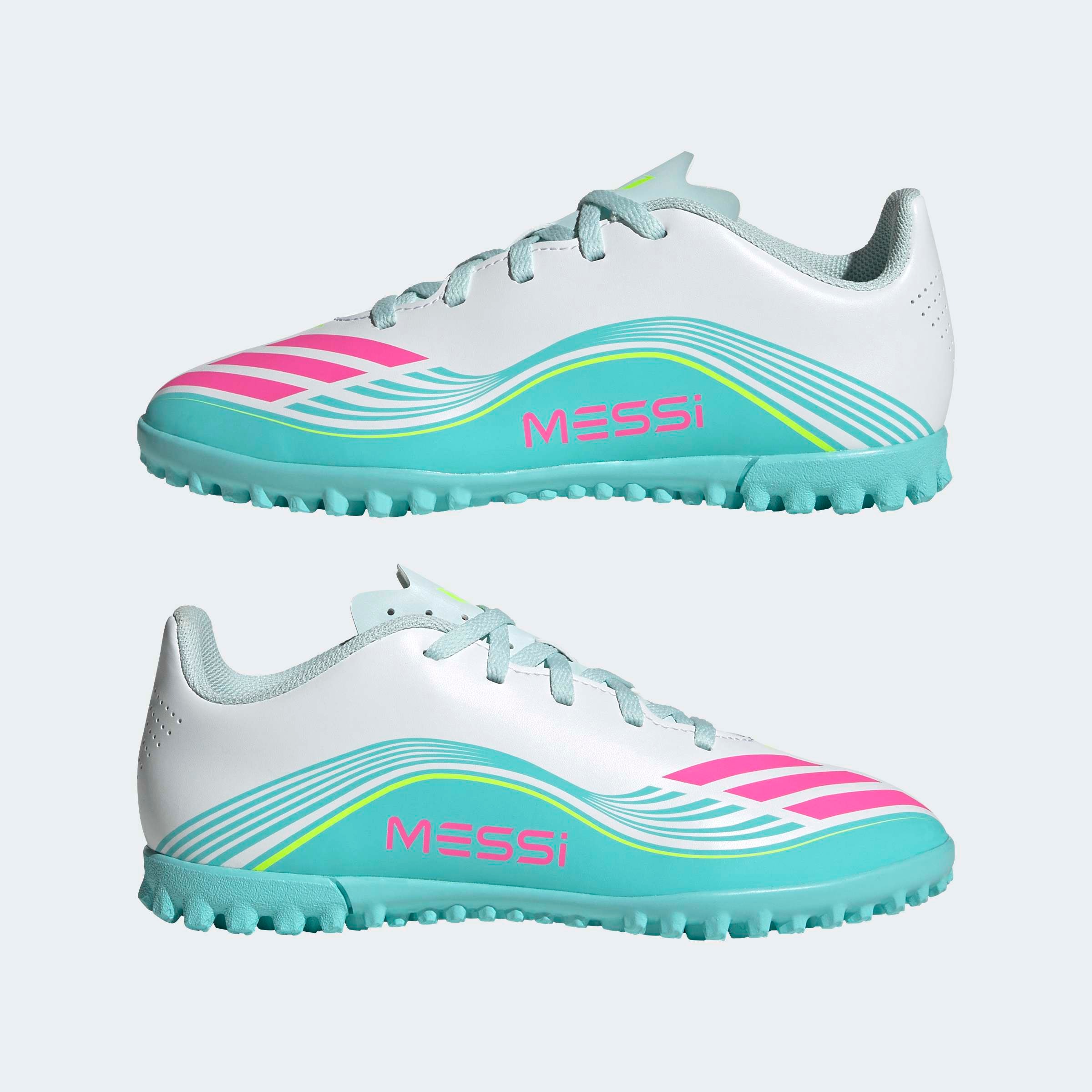 adidas Performance Chaussure de football »F50 MESSI CLUB TURF KIDS«  für Kunstrasen, Hart- und Aschenplätze, für Kinder & Jugendliche