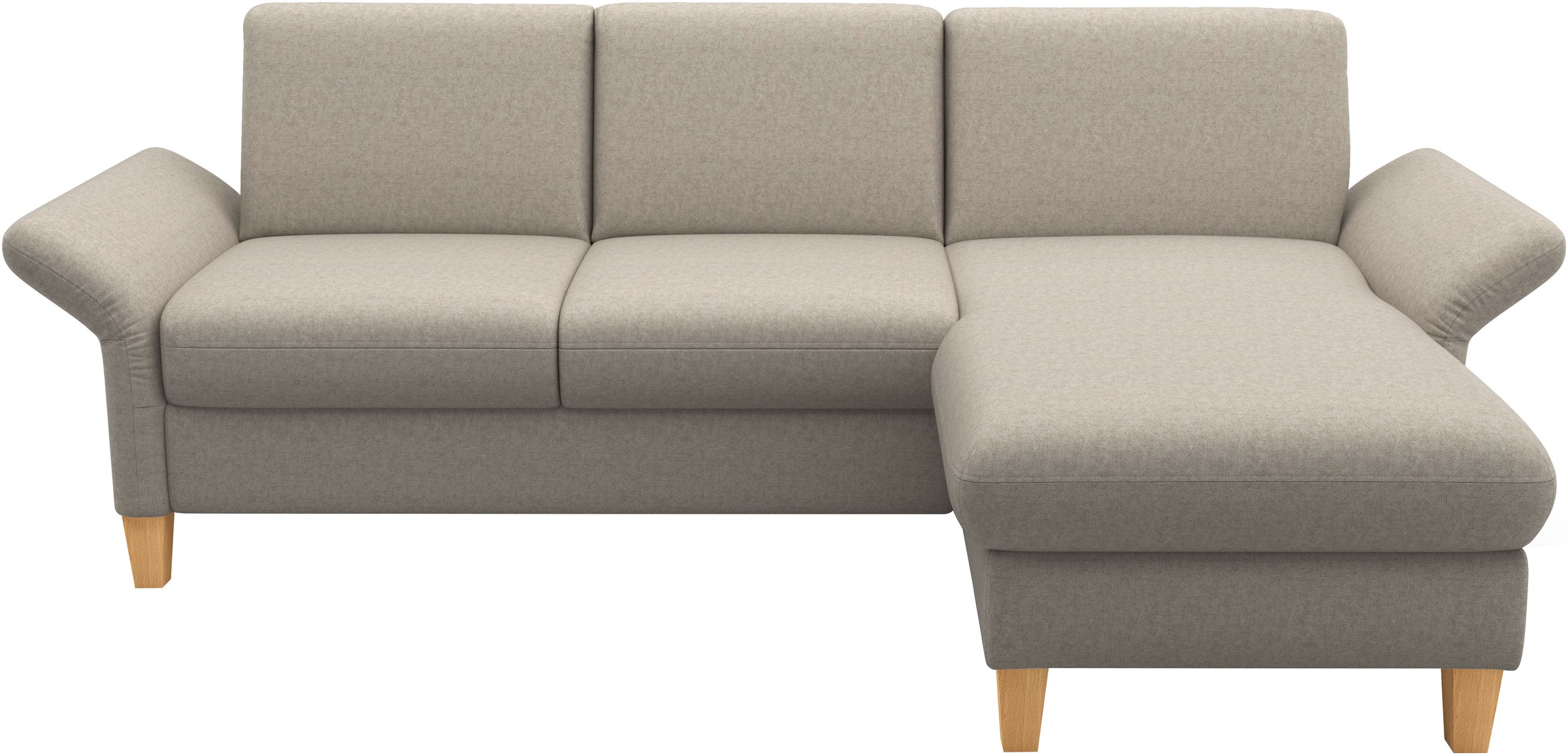 Home affaire Ecksofa »Rochelle, L-Form«, wahlweise mit Armteilverstellung, Bettfunktion und Bettkasten