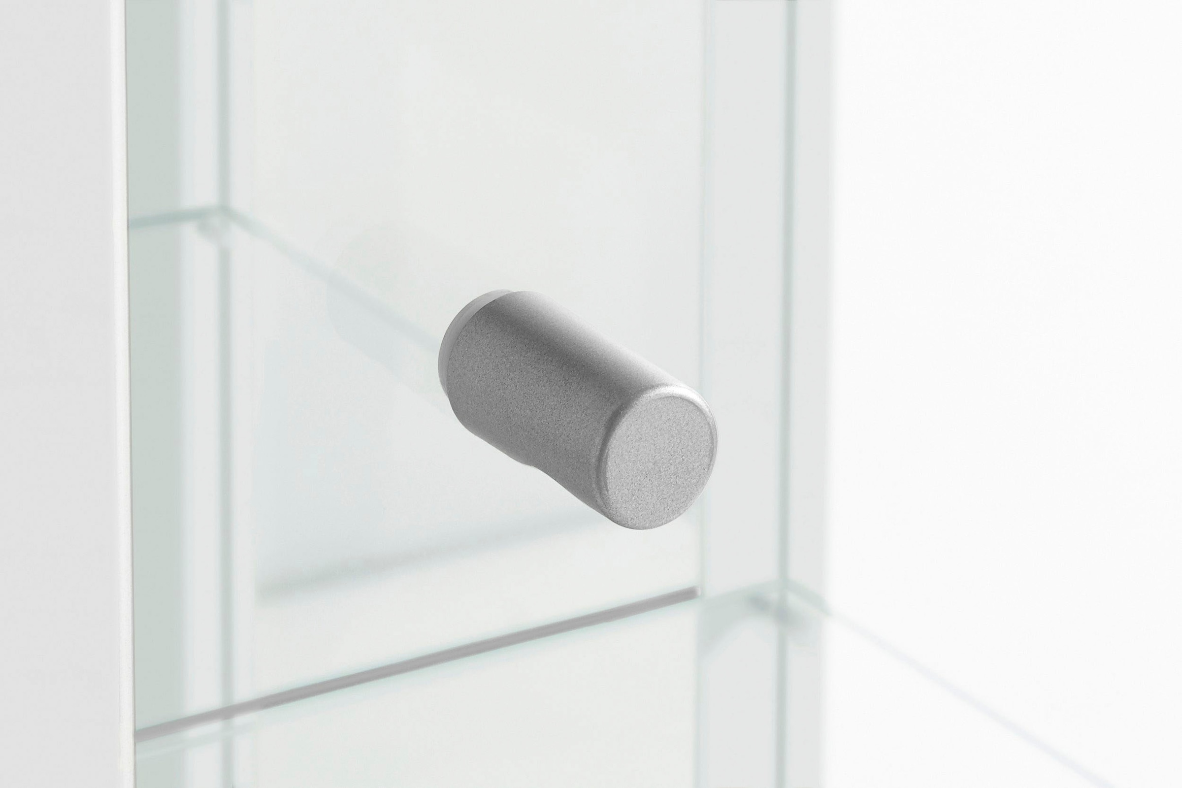 fif möbel Vitrine »Optima« Standvitrine, 2 Glastüren, 7 Böden, vielseitig, perfekt für Sammler