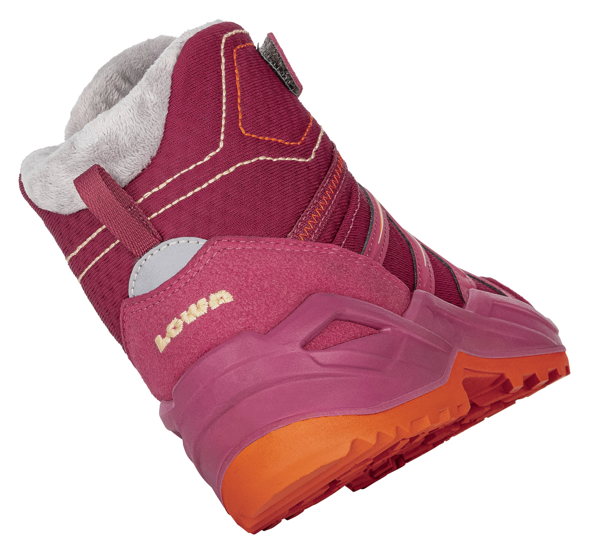 Lowa »MADDOX WARM GORE-TEX® MID JR«  avec fermeture velcro, semelle en caoutchouc profilée, étanche