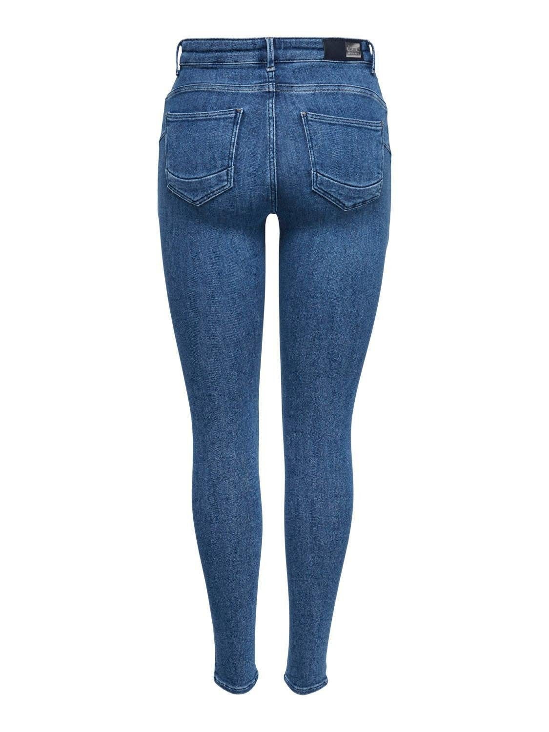 ONLY Skinny-fit-Jeans »ONLPOWER MID SK PUSH REA2981 NOOS«, mit Push-up-Effekt