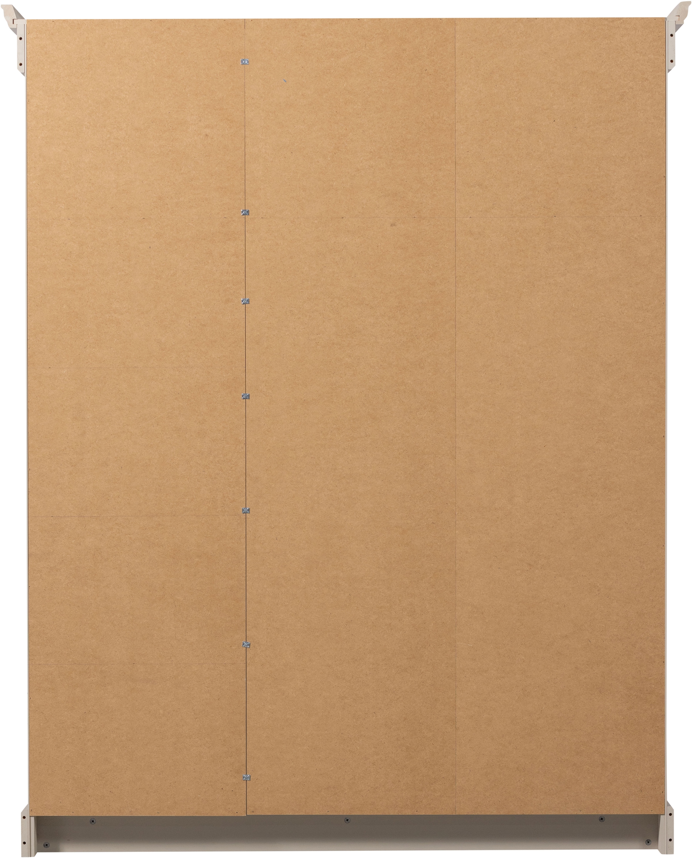 WOOOD Kleiderschrank »Olivia FSC®-Kiefernholz mit Hängebereich, H 212 x B 171 x T 63 cm« Tragkraft 10 kg pro Boden, Einlegeboden-Optionspakete erhältlich