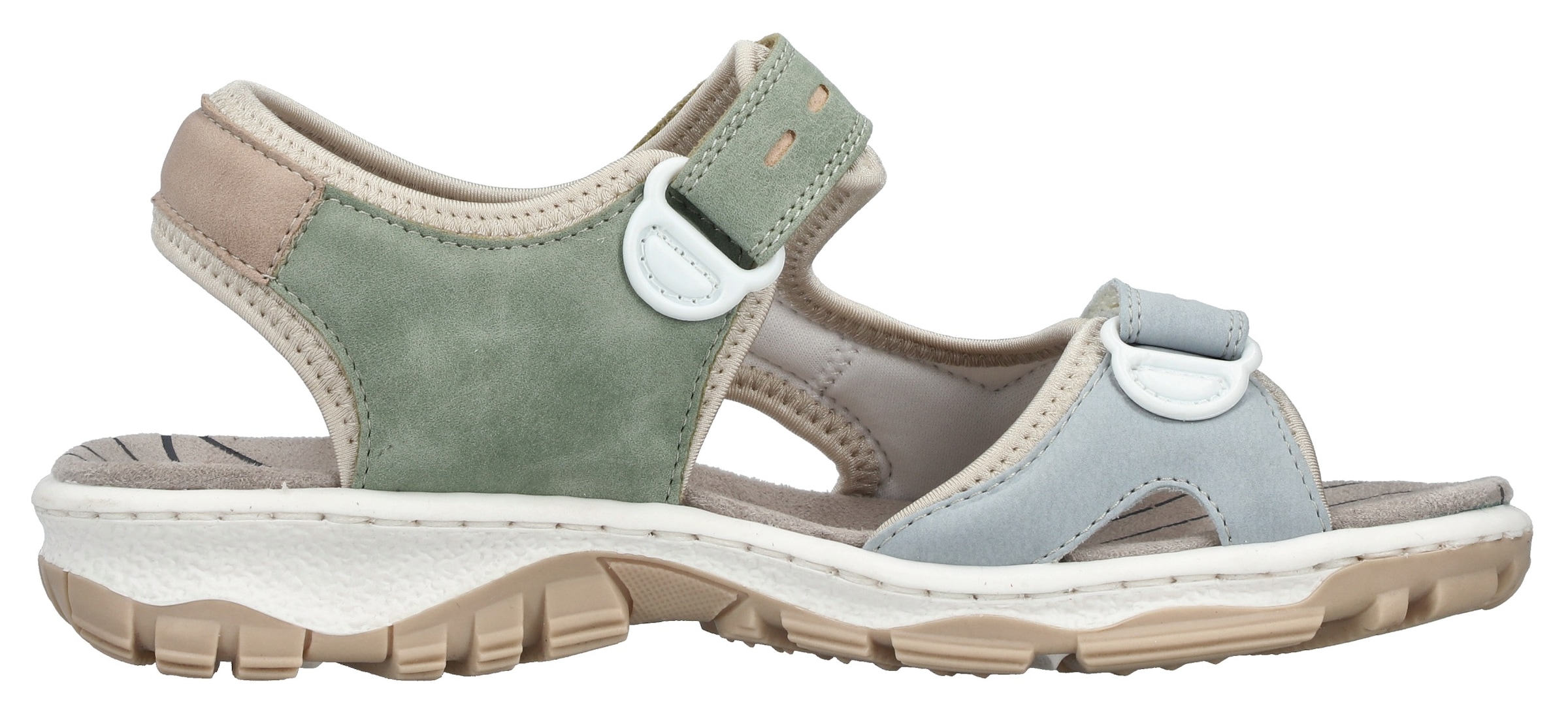 Rieker Sandale  Chaussure d'été, sandale, sandale outdoor avec velcro