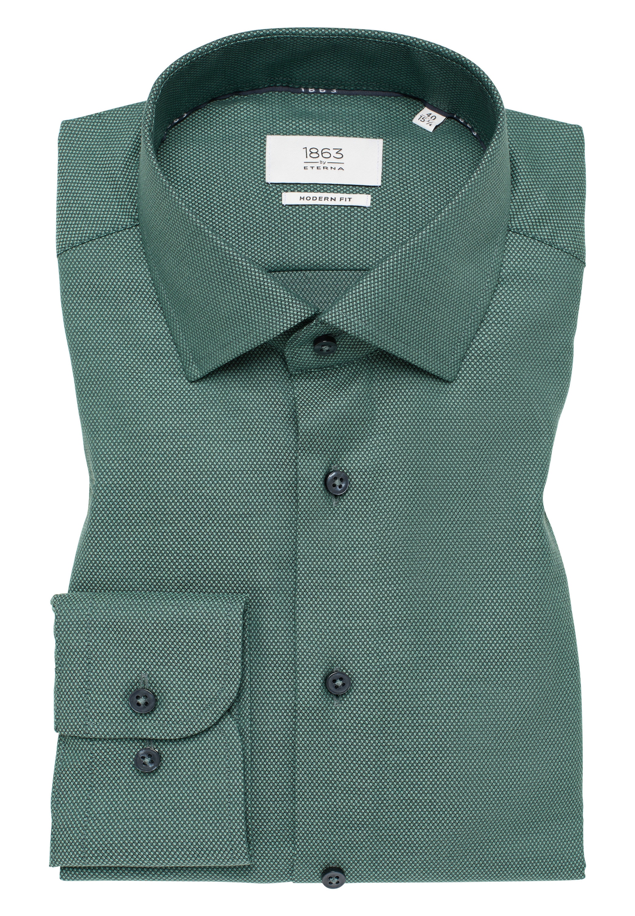 Eterna Chemise à manches longues »MODERN FIT« NON IRON (sans repassage)