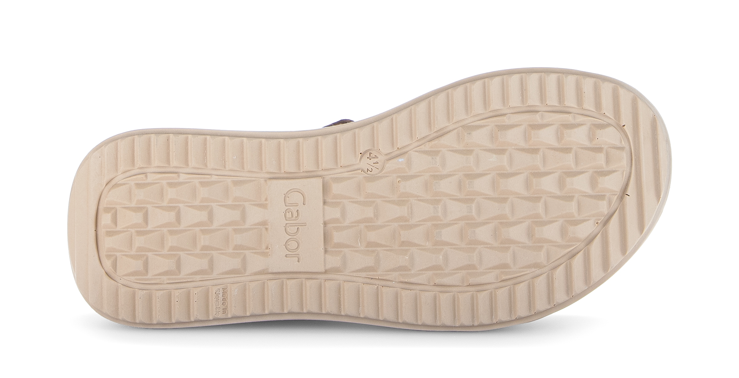 Gabor Sandales compensées  plateforme, sandale à brides, chaussure d'été avec boucle décorative
