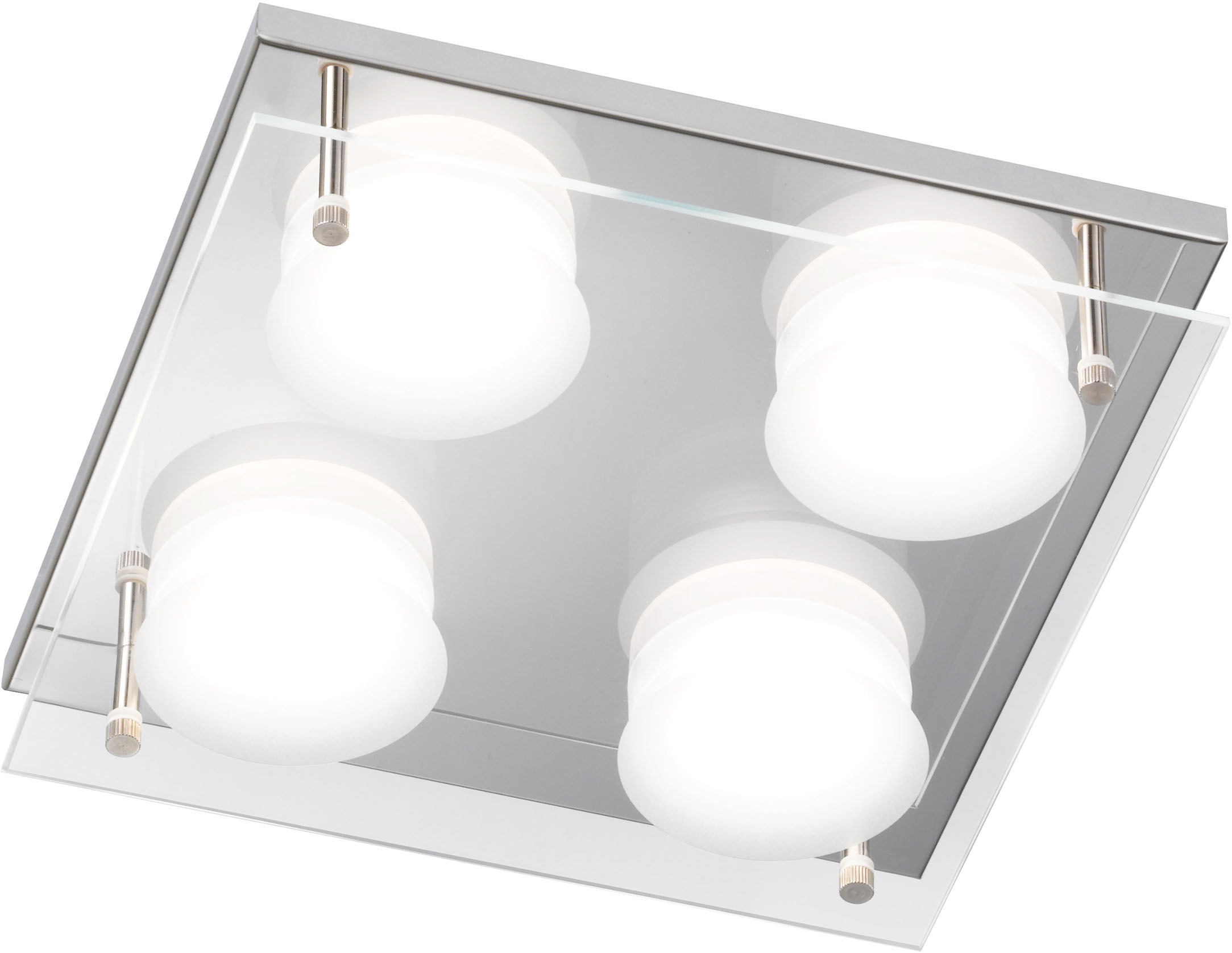 Image of ACTION by WOFI LED Deckenleuchte »Deckenleuchte Envy 4flg«, LED-Modul, 1 St., Warmweiss, diffuses Licht bei Ackermann Versand Schweiz