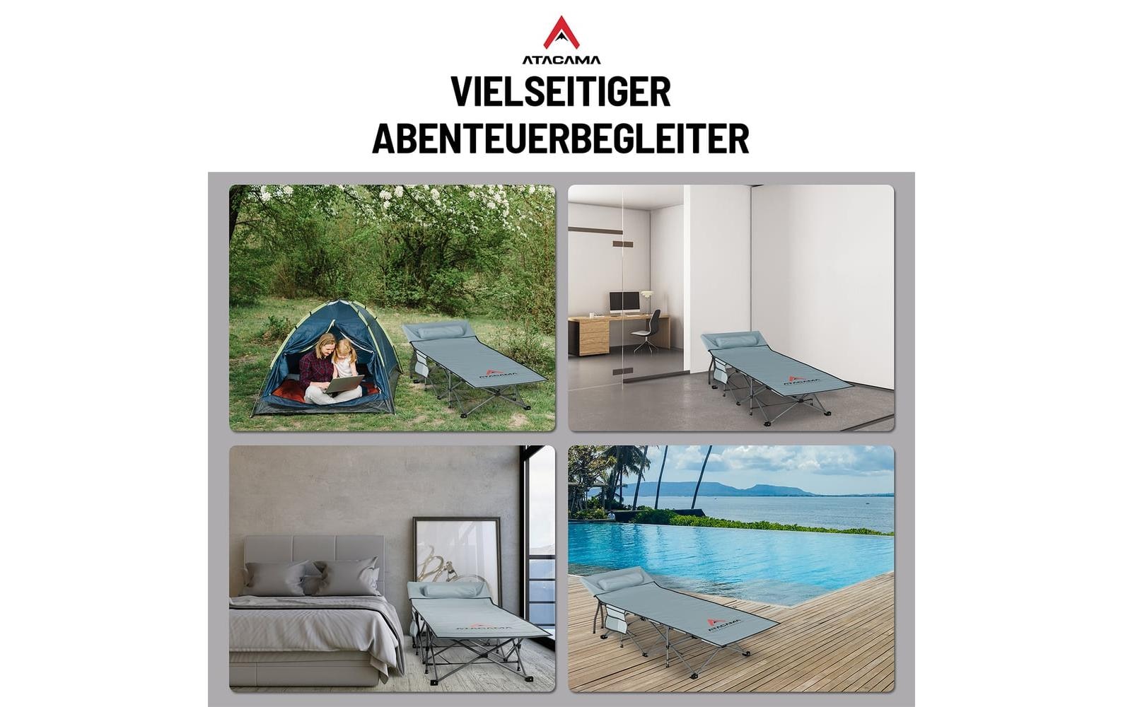   Lit de camp »Atacama XXL Feldbett«