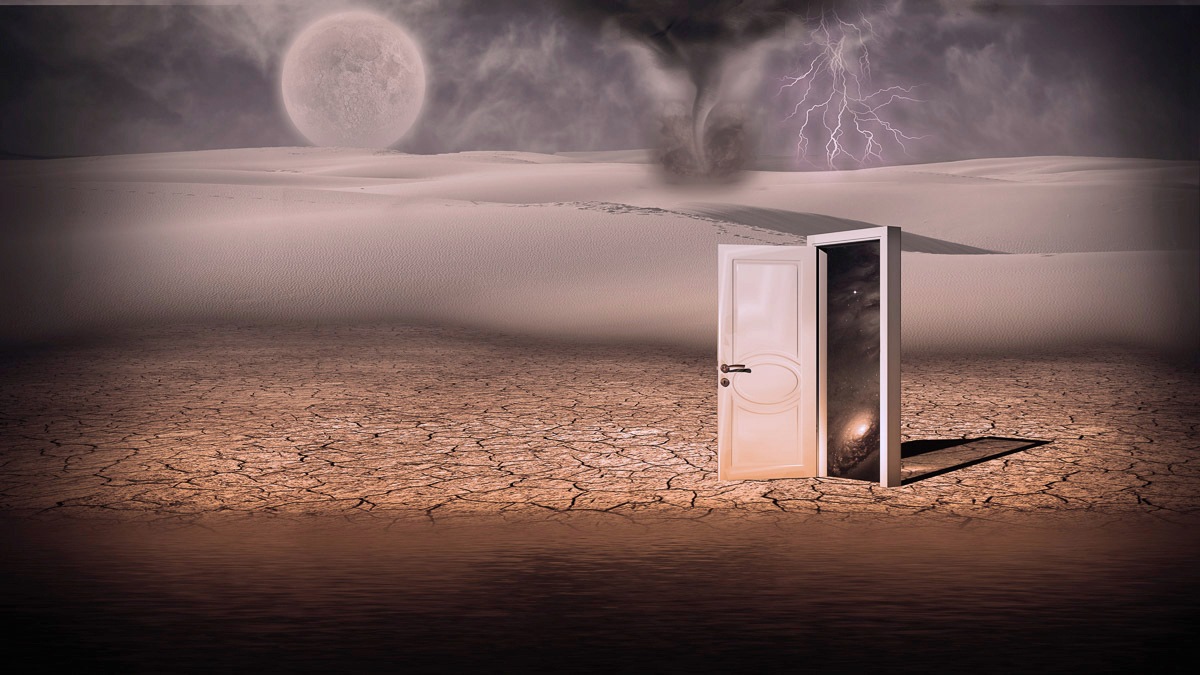 Image of Papermoon Fototapete »Portal zu einer anderen Welt«, Vliestapete, hochwertiger Digitaldruck, inklusive Kleister bei Ackermann Versand Schweiz