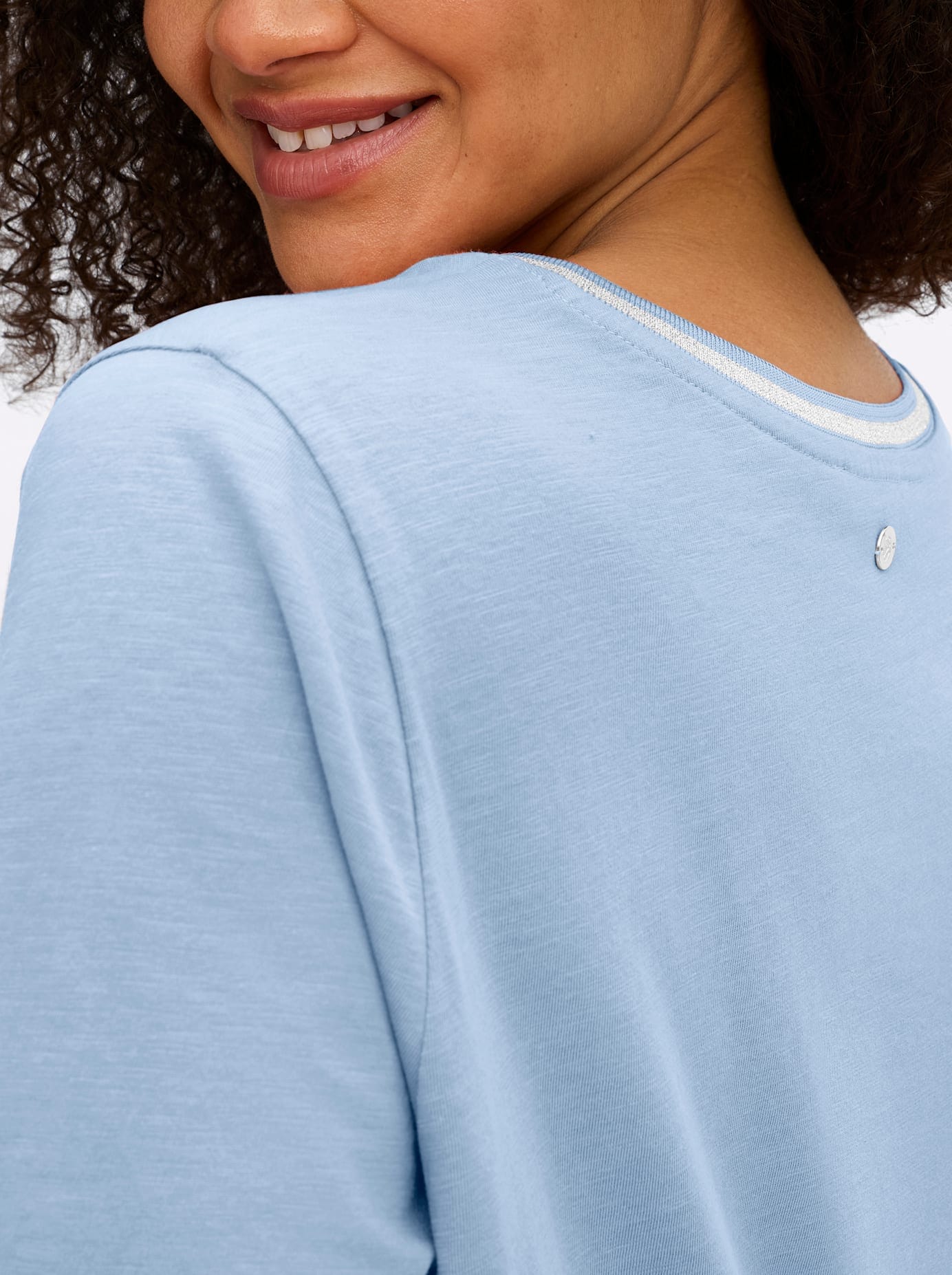 Sheego T-shirt en V »Shirt« 1