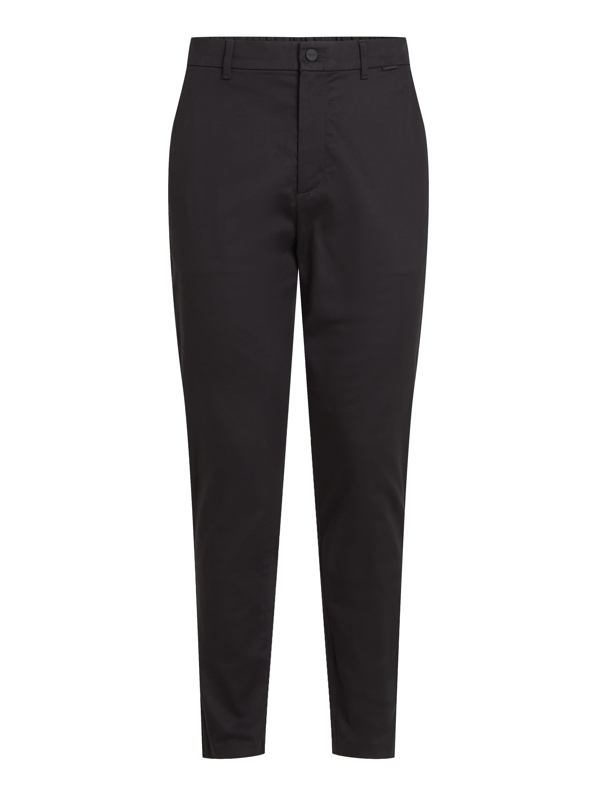 Chinohose »SATEEN STRETCH TAPERED«, mit Logoprägung