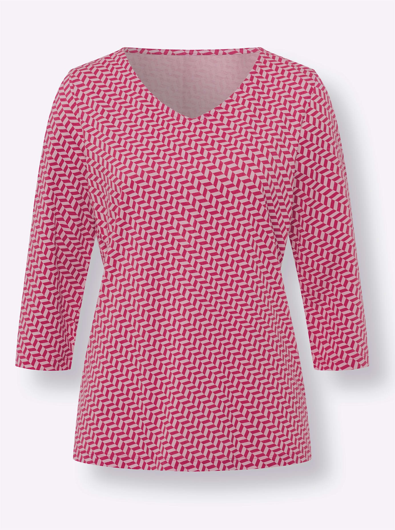 3/4-Arm-Shirt »Freizeitshirt«, (1 tlg.)
